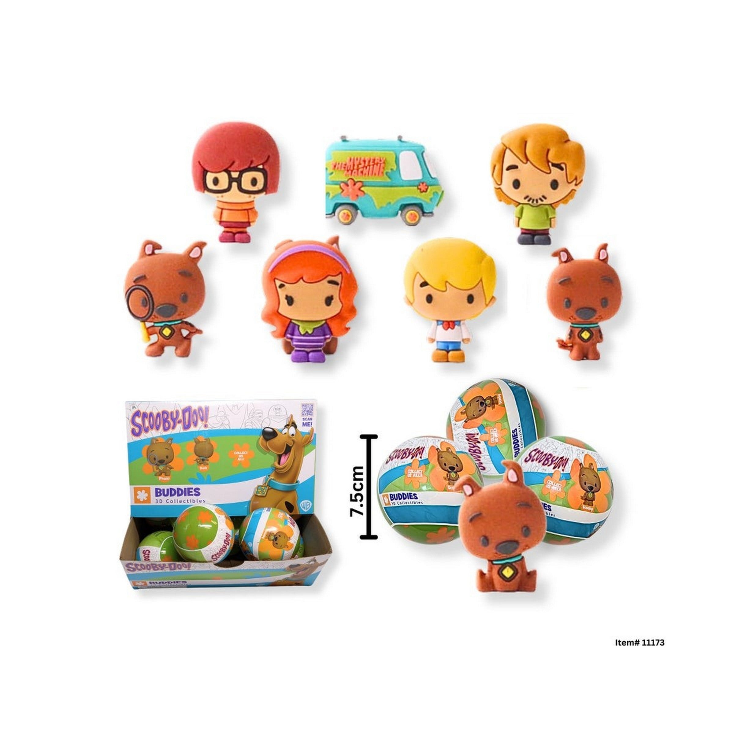 Scooby Doo Buddies Surprise - Collect them all  3in Age 3+ VRT