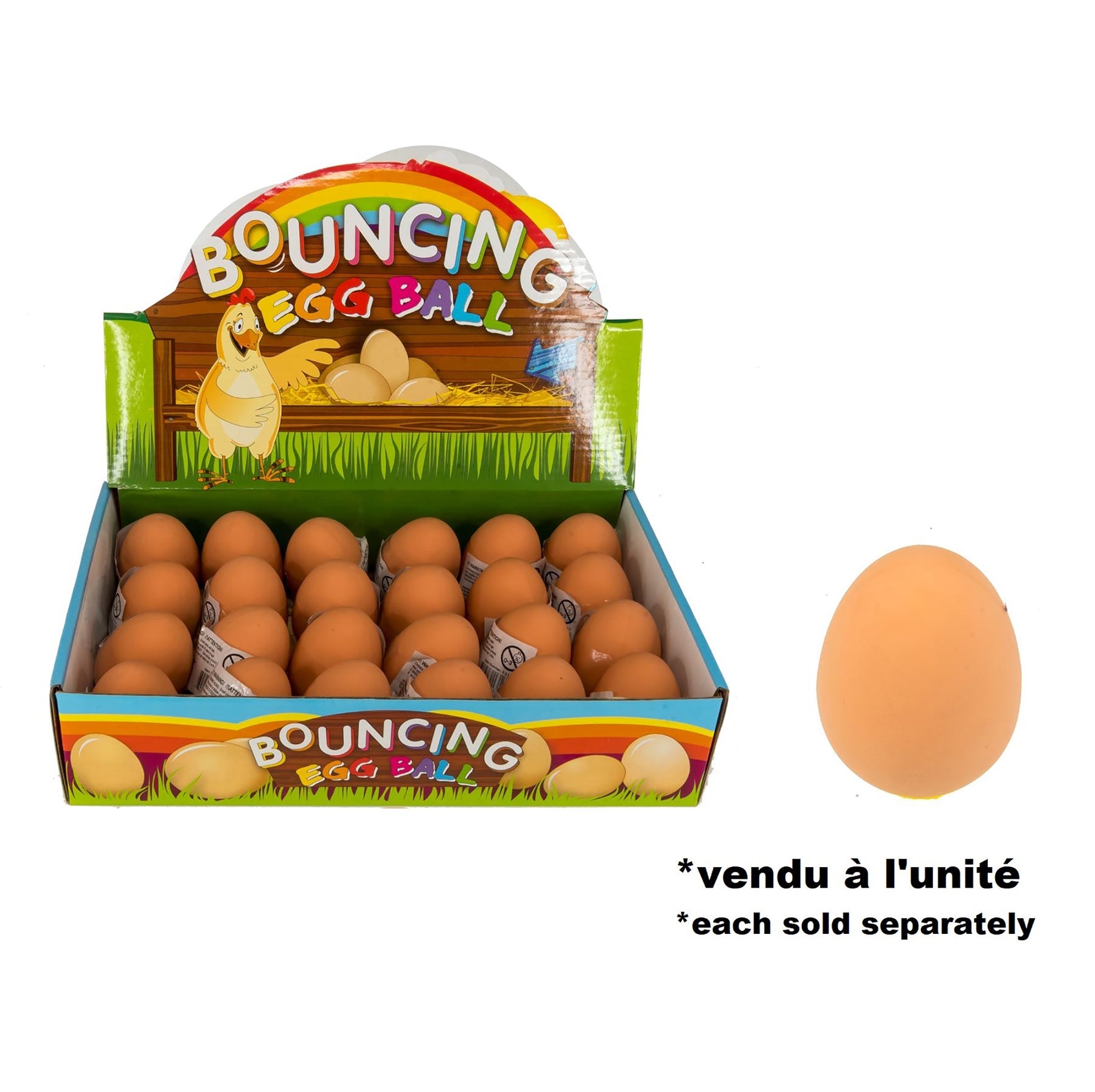 Bouncing Egg 2in 3+