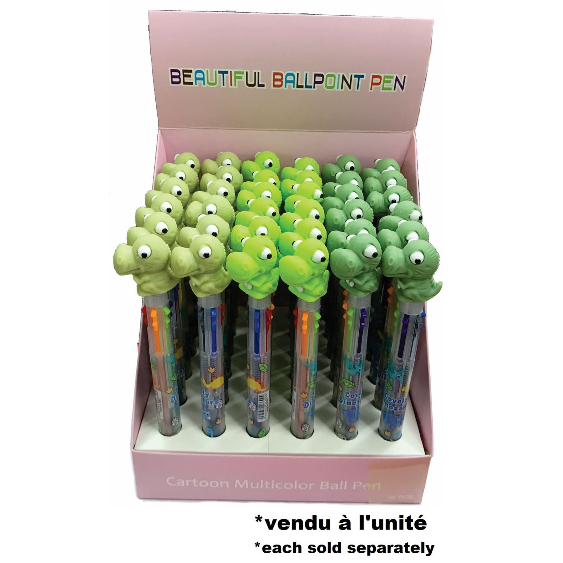 6 in 1 Cute Dino Pen 7in