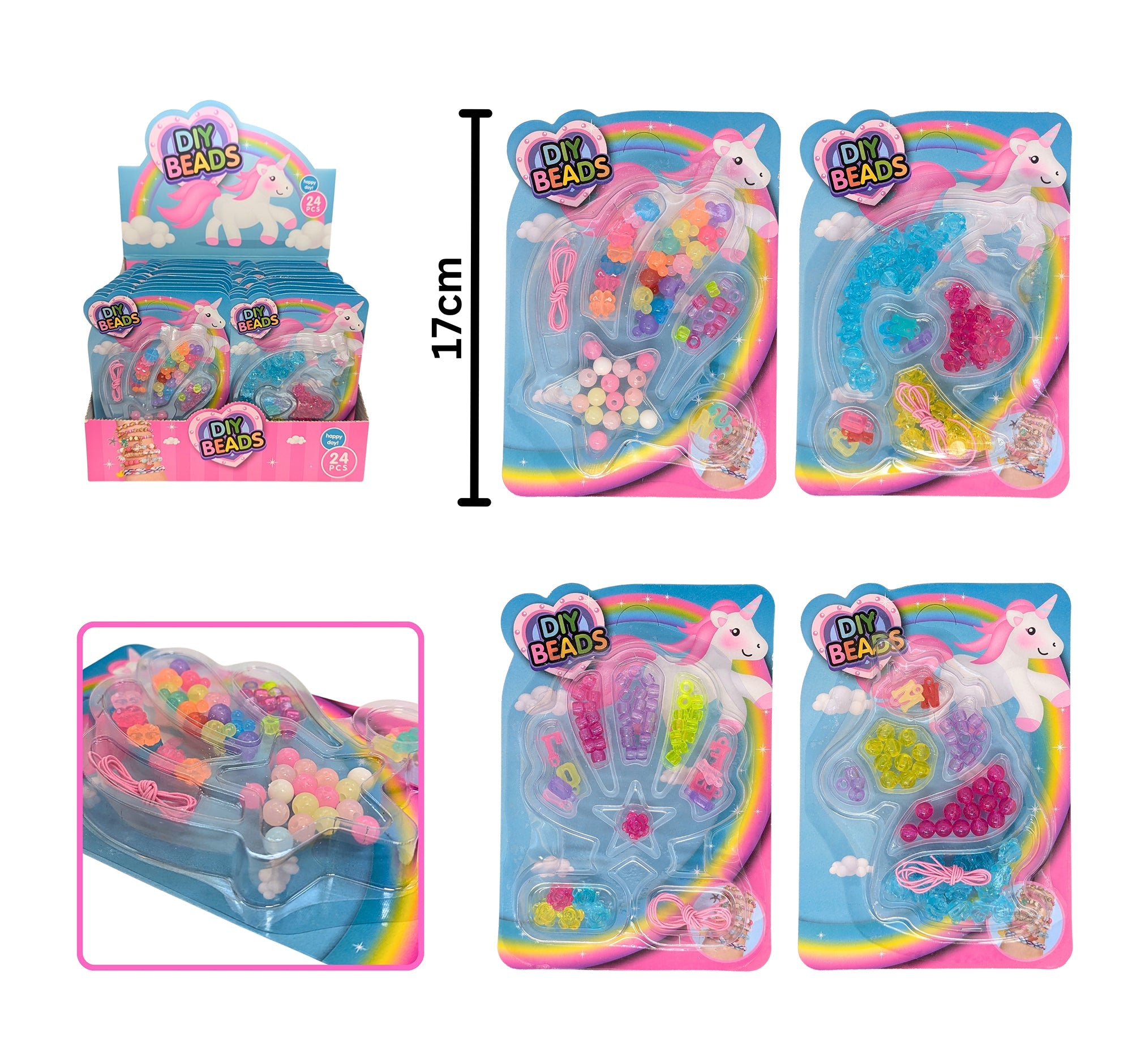 Unicorn Jelly Beads Age 5+  VRT