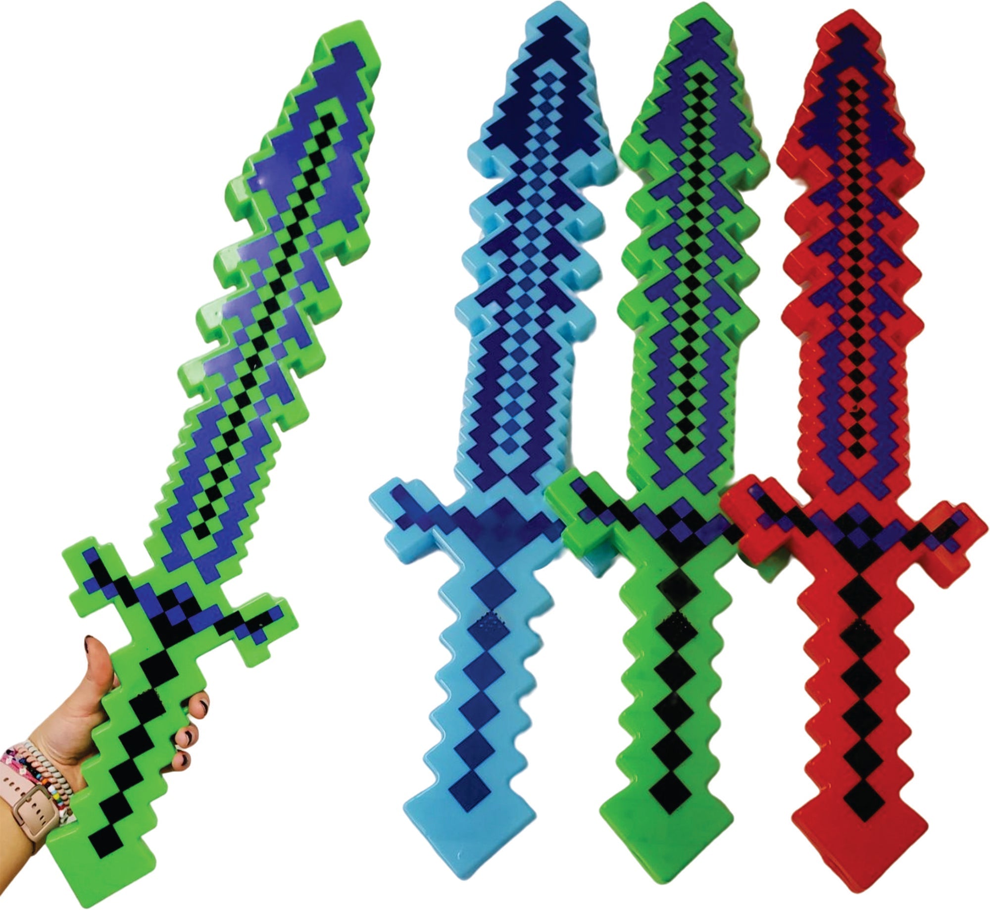 Light-up Plastic Sword  Batteries not included Age 3+ 24.5x6.5in VRT