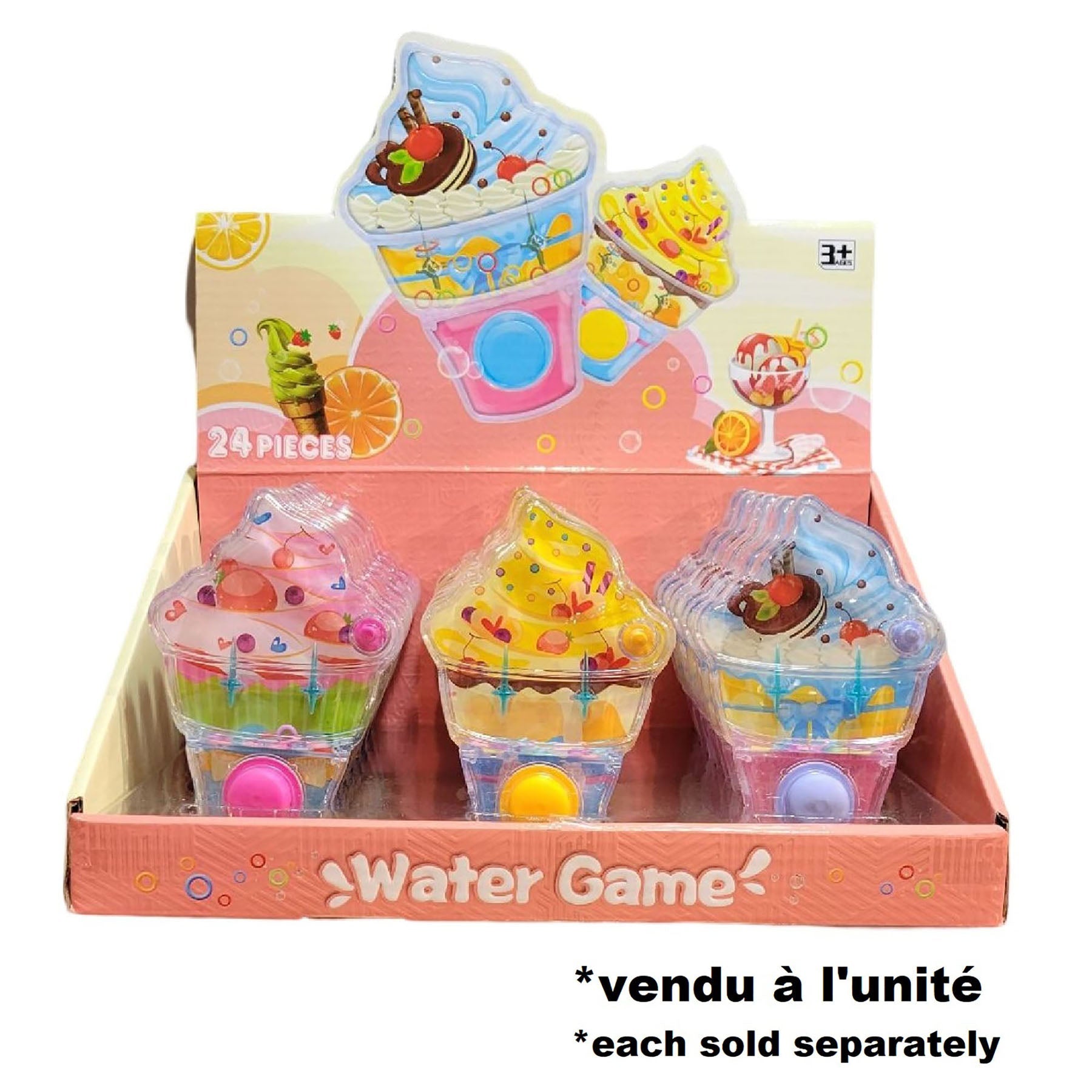 Ice Cream Water Game 4.75x3in 3+