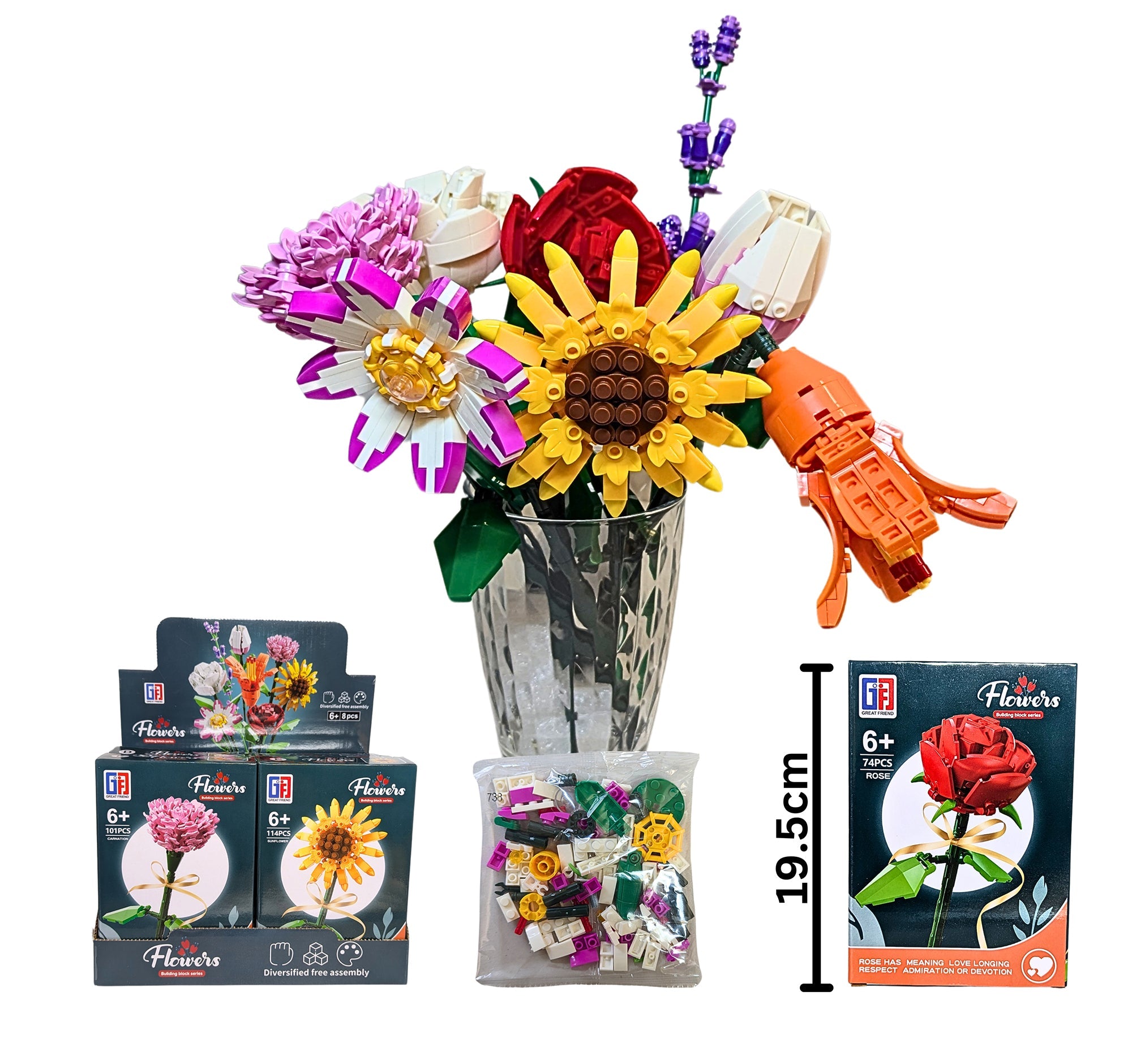 Building Blocks - Bouquet Collection Age 6+  VRT 
