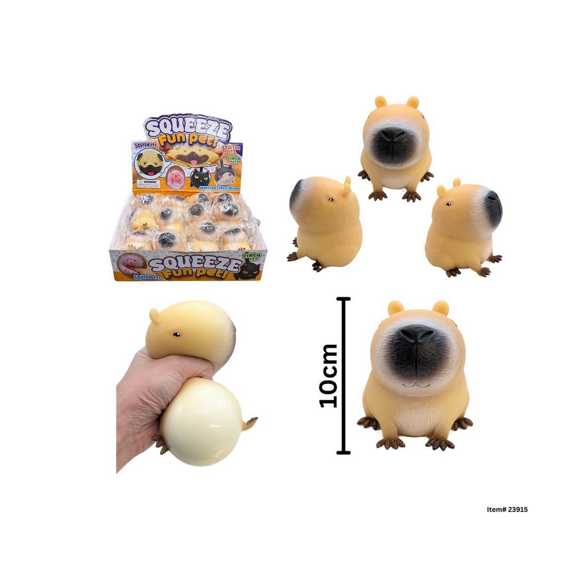 Squeeze Capybara 3.9in Age 3+ VRT