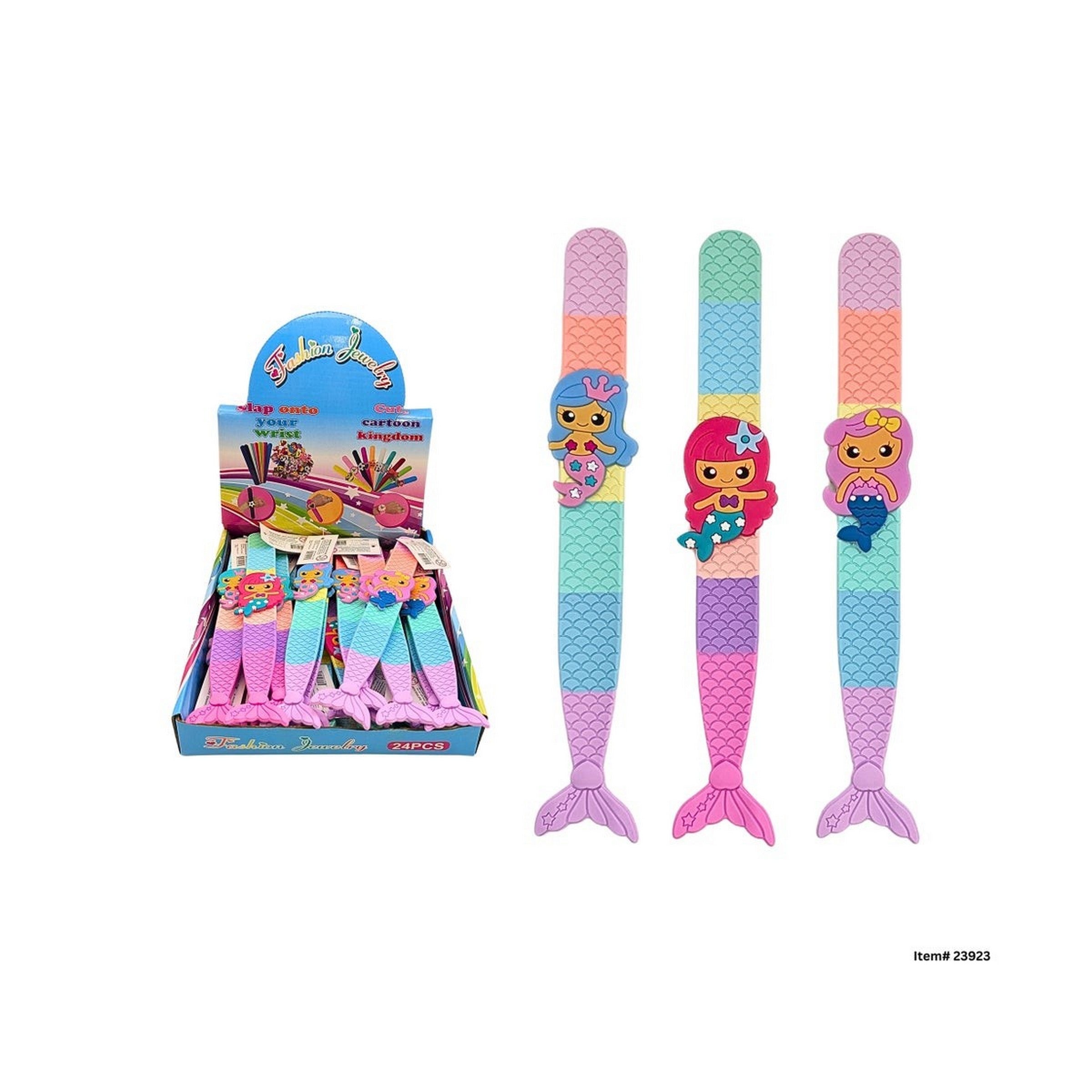 Mermaid Snap Bracelet 9.4in Age 3+ VRT