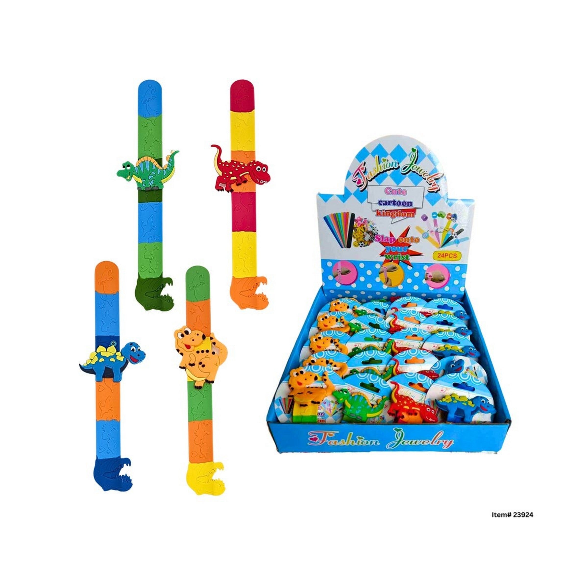 Dinosaur Snap Bracelet 9in Age 3+  VRT