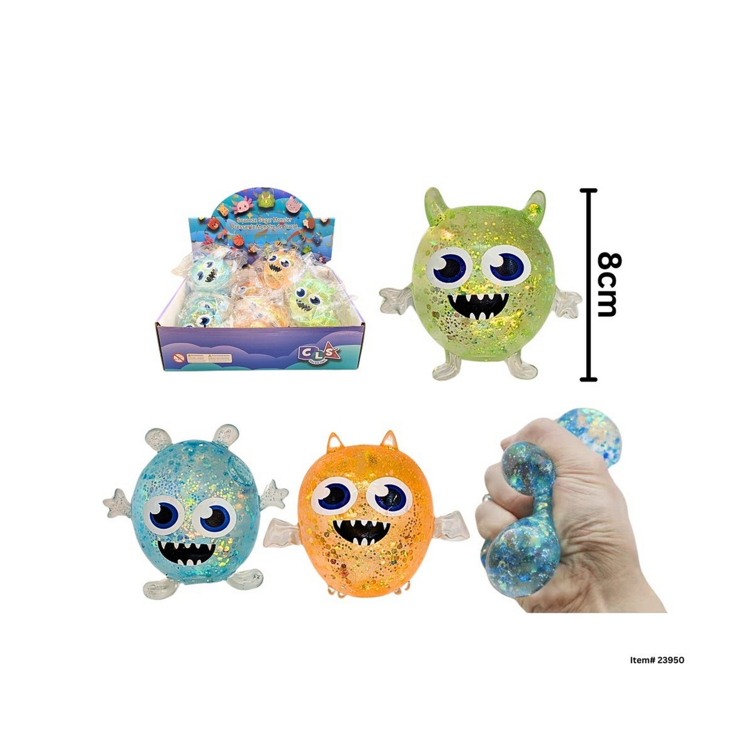 Squeeze Sugar Monster 3.1in Age 3+ VRT