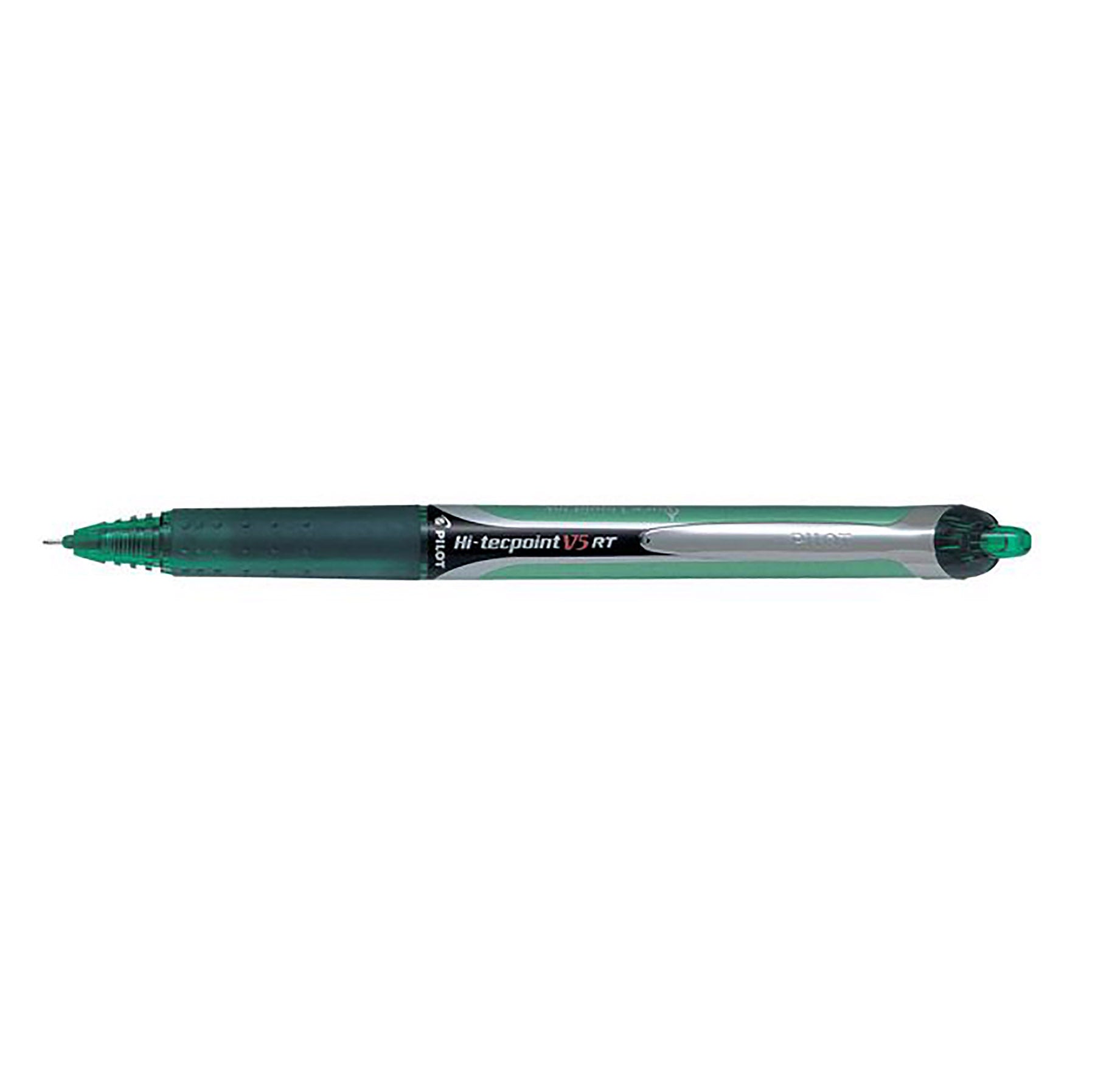 Pilot Hi-Tecpoint V5 Retractable Pen - Green Ink