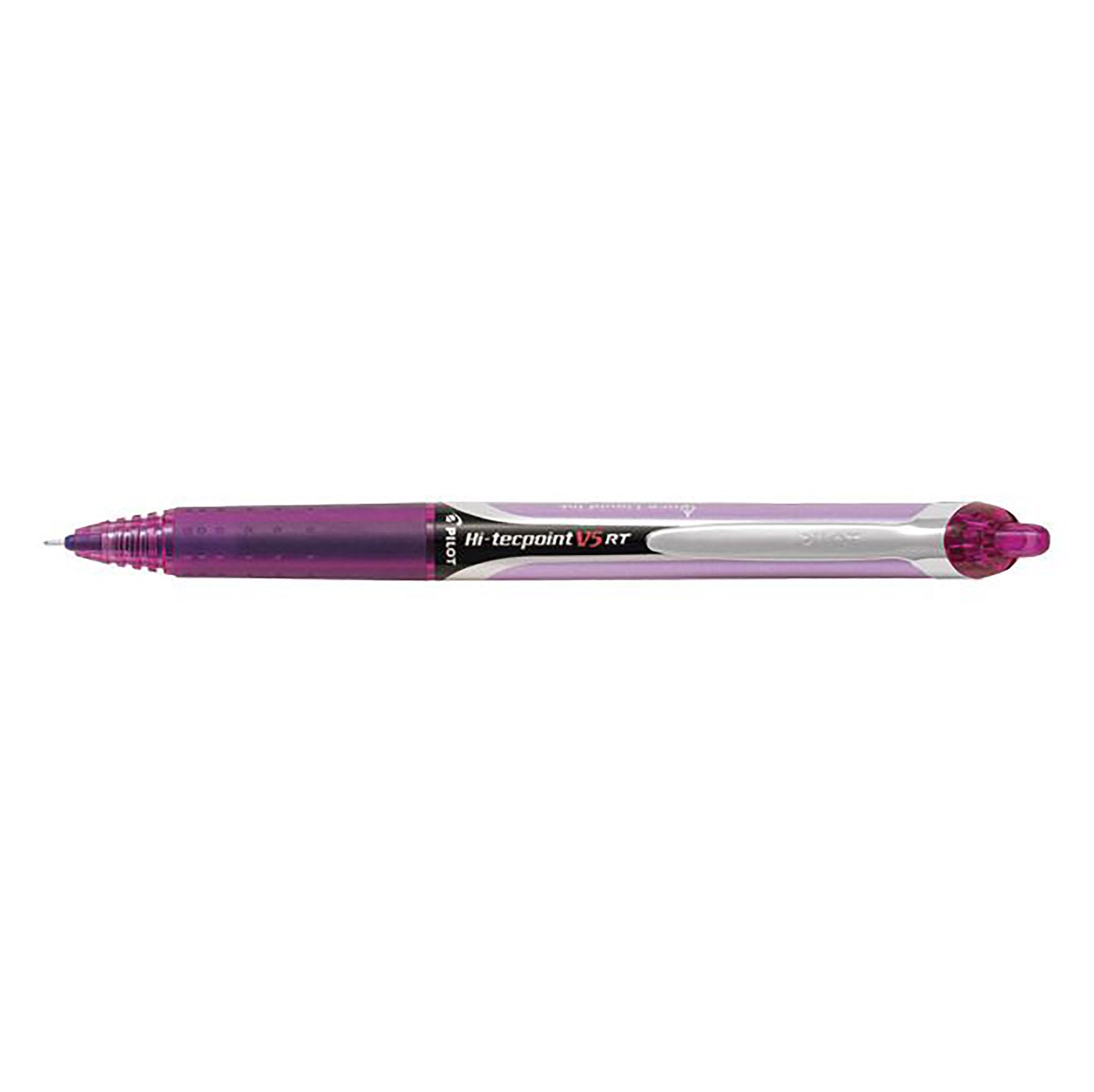 Pilot Hi-Tecpoint V5 Retractable Pen - Purple Ink