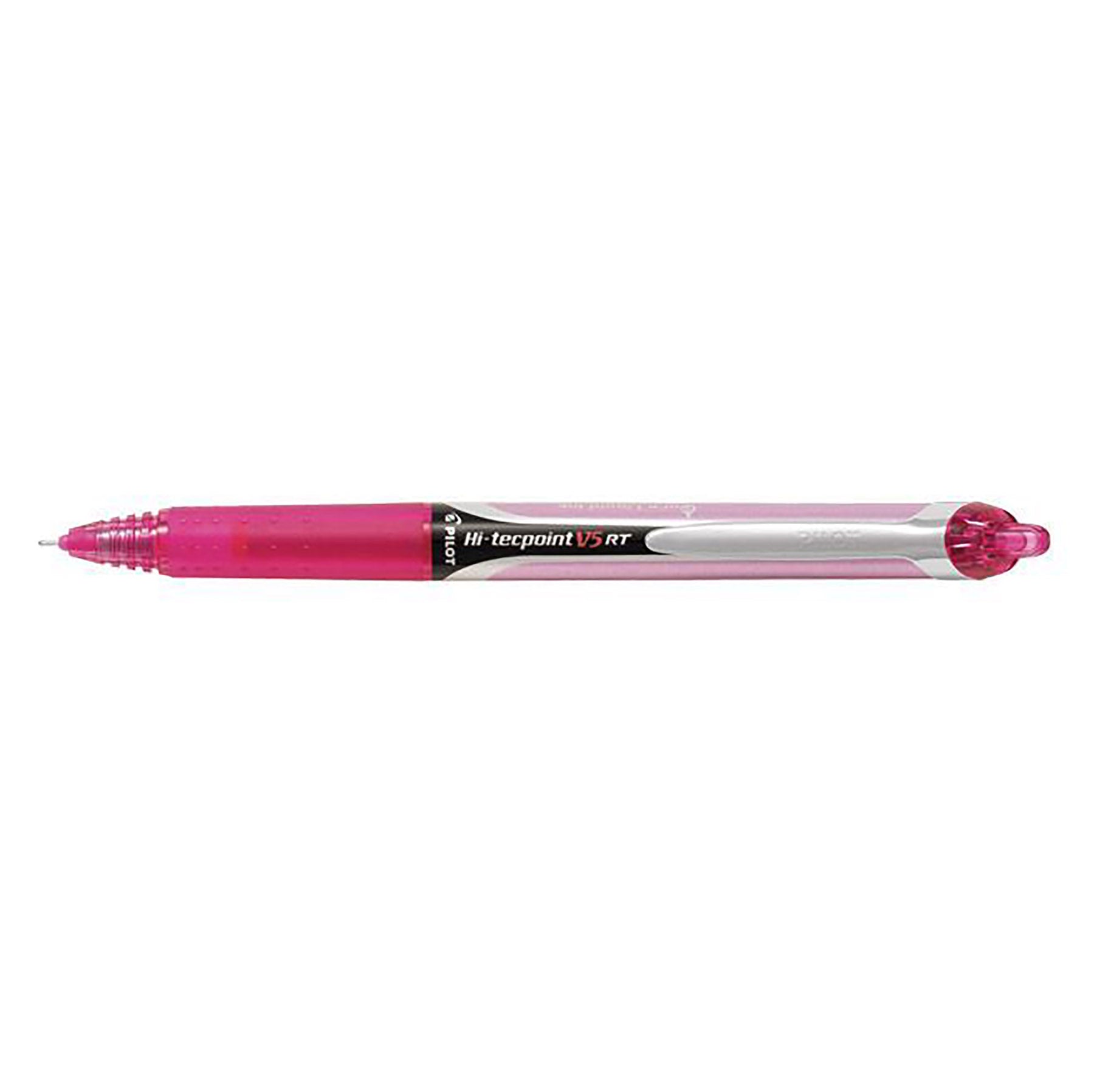Pilot Hi-Tecpoint V5 Retractable Pen - Pink Ink