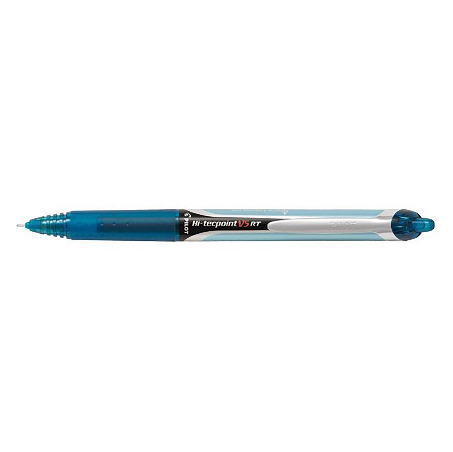 Pilot Hi-Tecpoint V5 Retractable Pen - Turquoise Ink