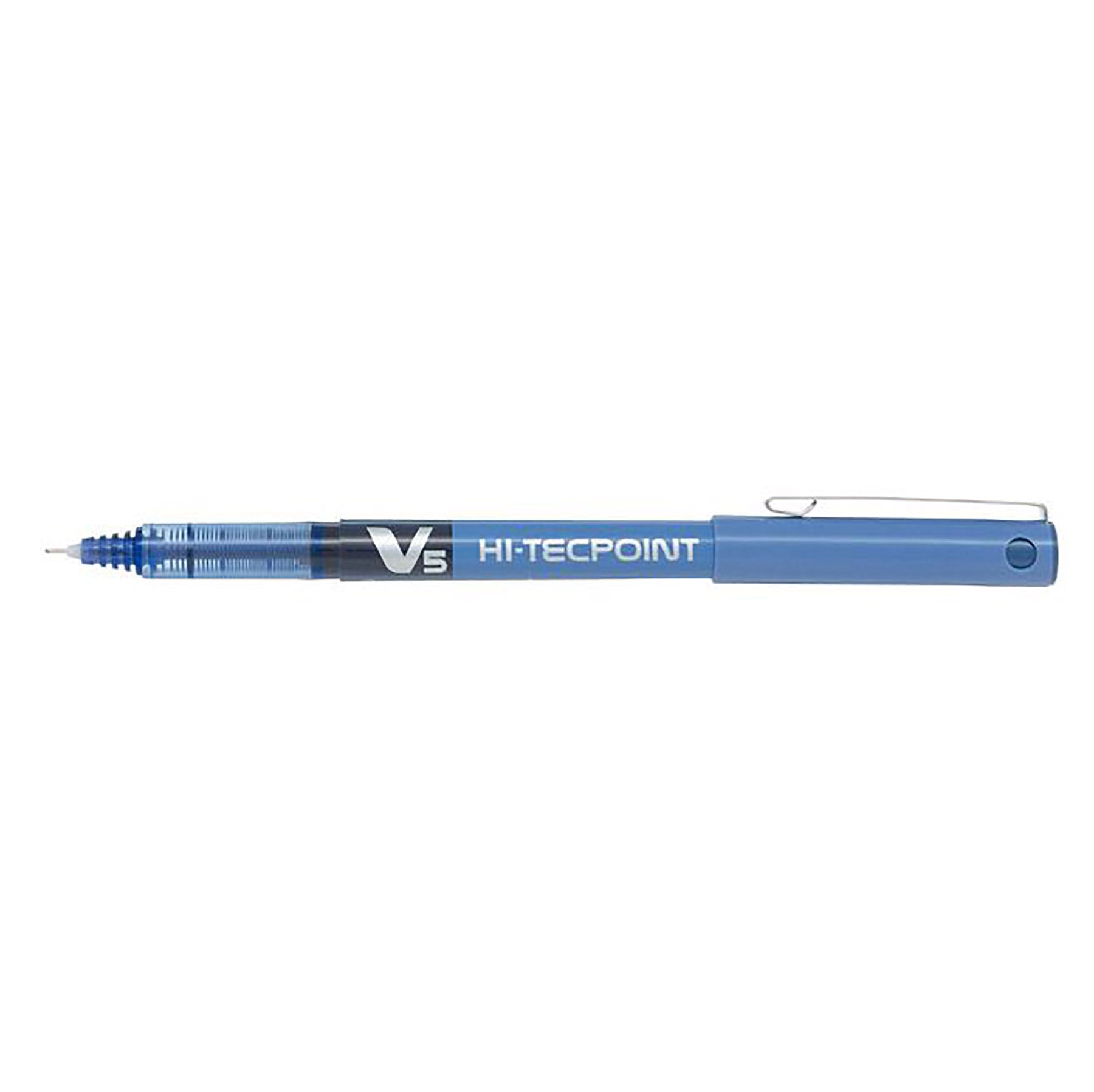Pilot Hi-Tecpoint Pen with Cap - Blue Ink 0.5mm