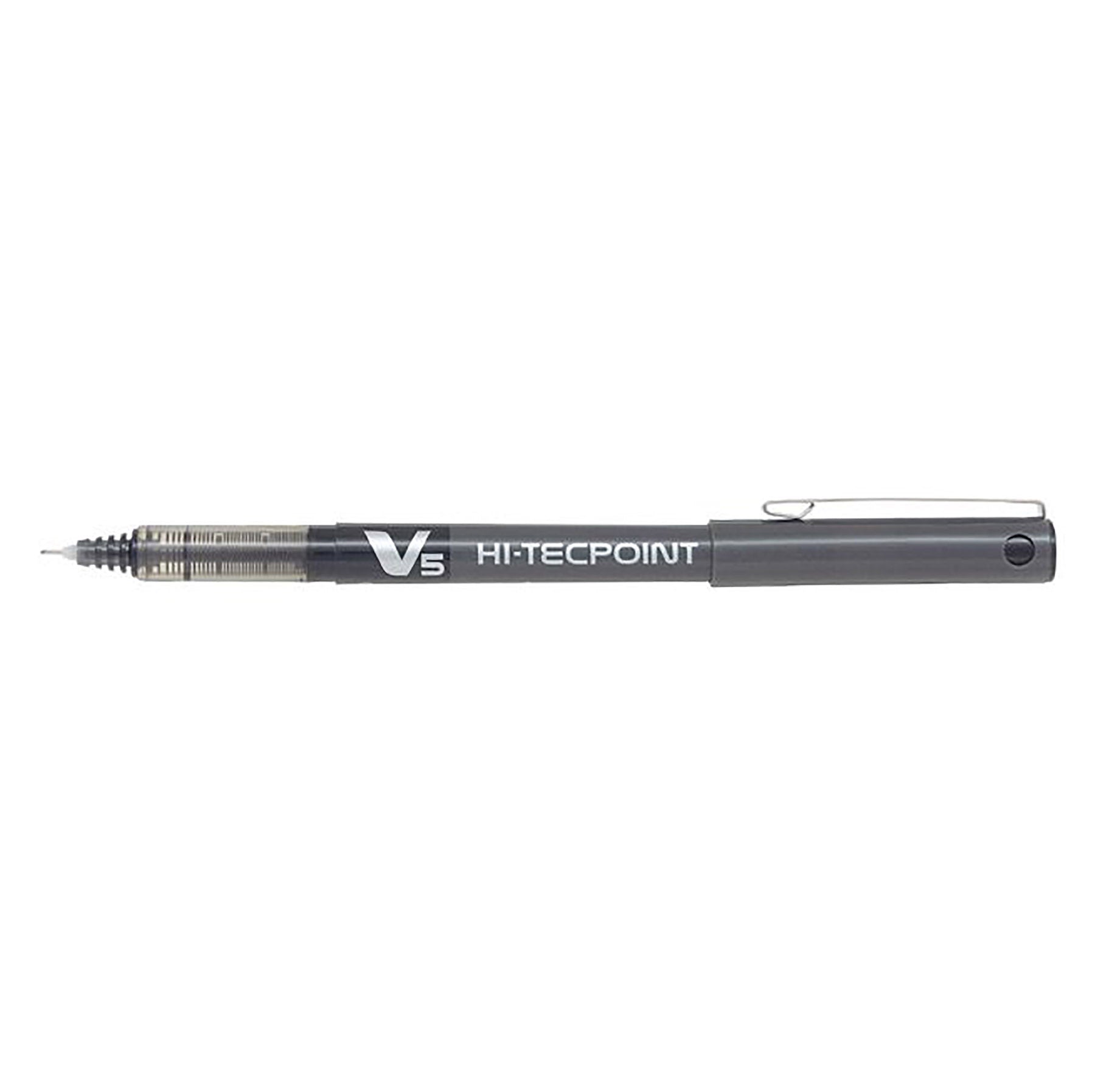 Pilot Hi-Tecpoint Pen with Cap - Black Ink 0.5mm