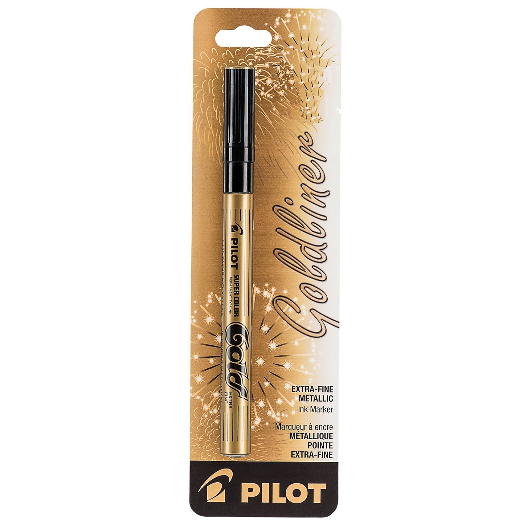 Pilot Gold Metallic Marker - Extra Fine Tip
