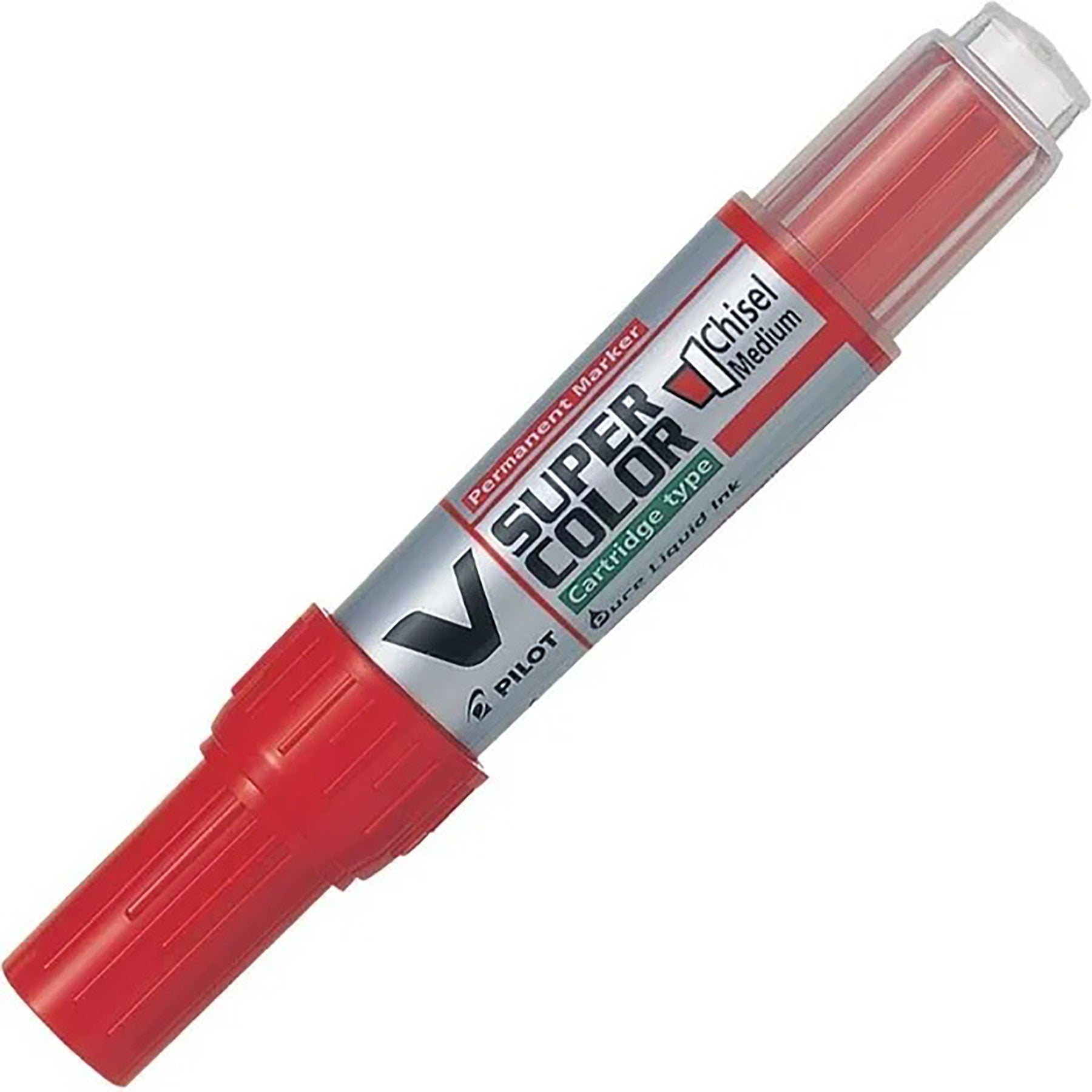 Pilot Permanent Marker - Red Ink Medium Bullet Tip