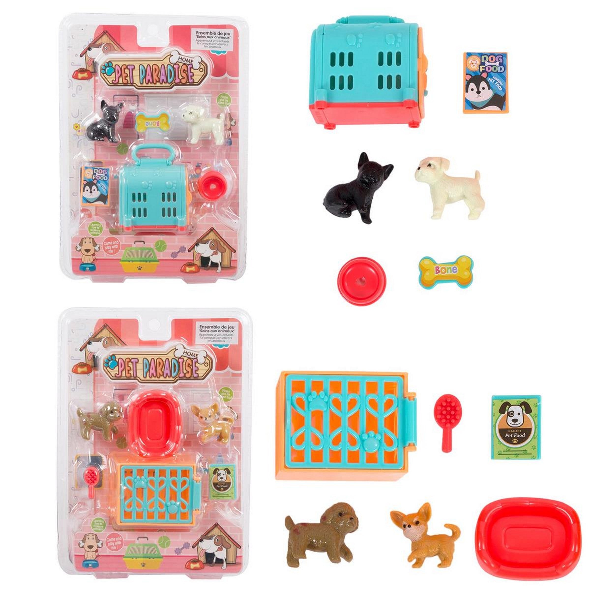 Pet Care Playset with Accessories 10x7.25in Packaging Age 3+ VRT