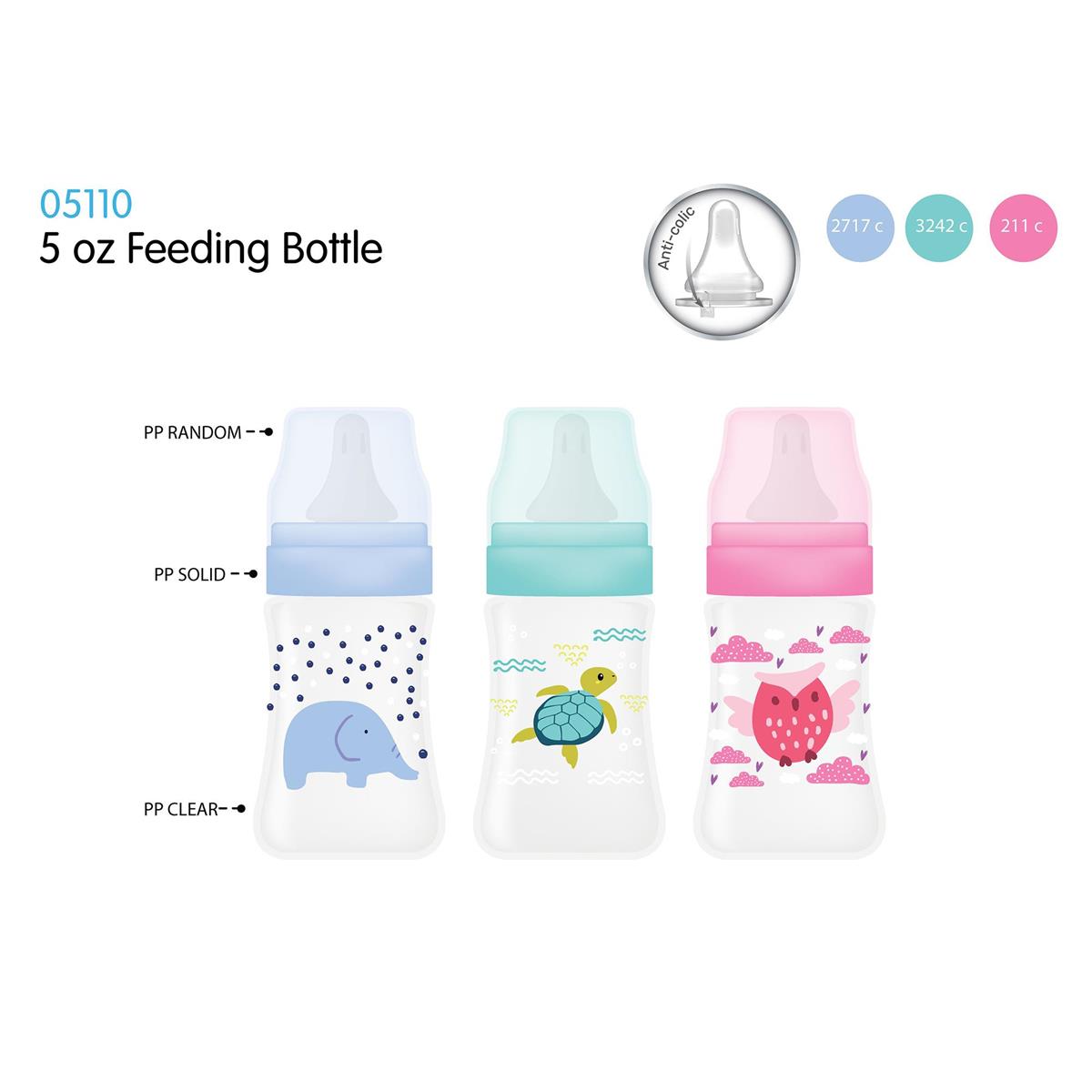Tootsie Baby - 5oz Feeding Bottle 150ml
