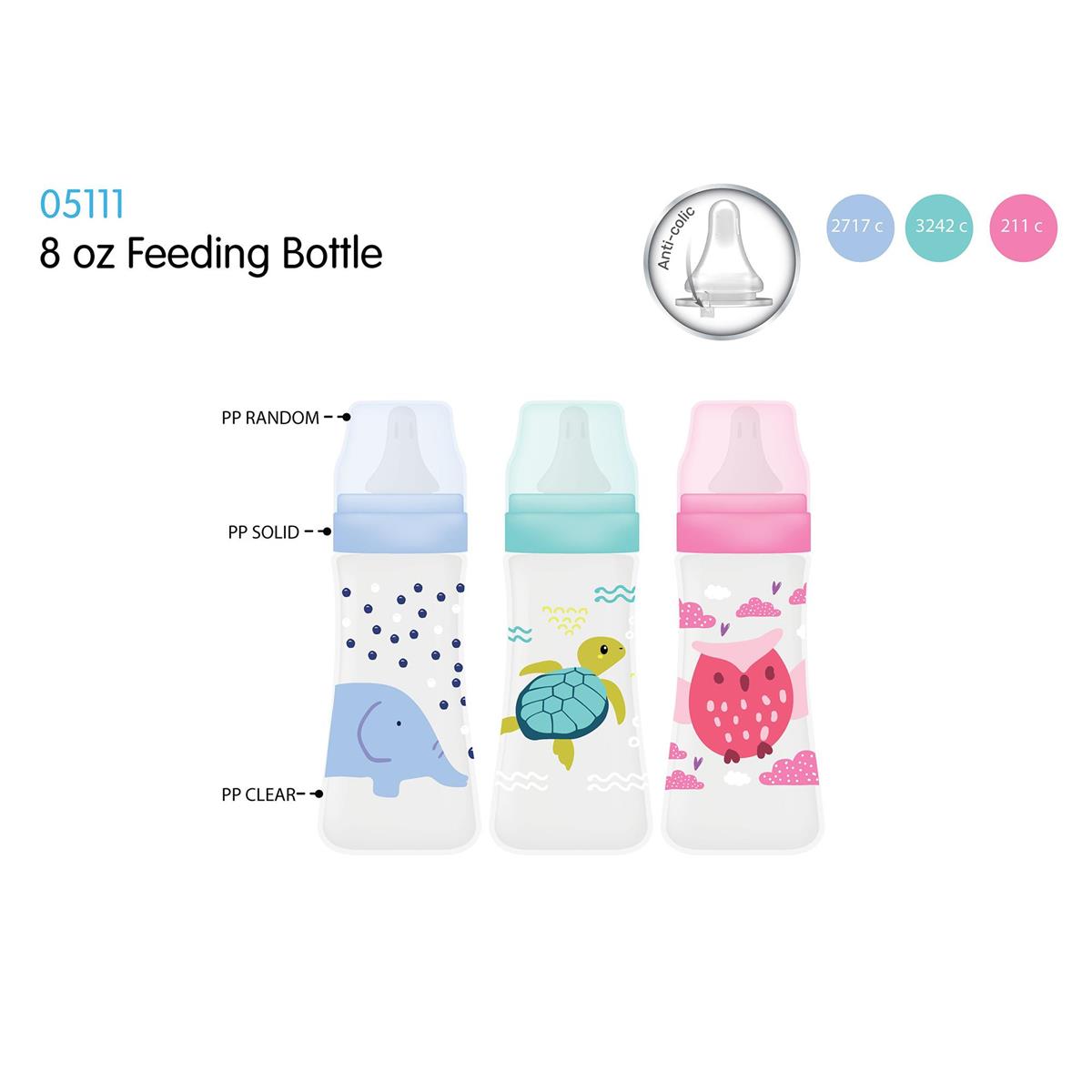 Tootsie Baby - 8oz Feeding Bottle 250ml
