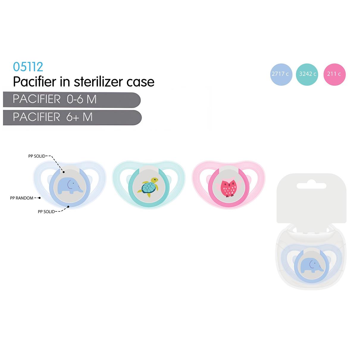 Tootsie Baby - Pacifier with Case
