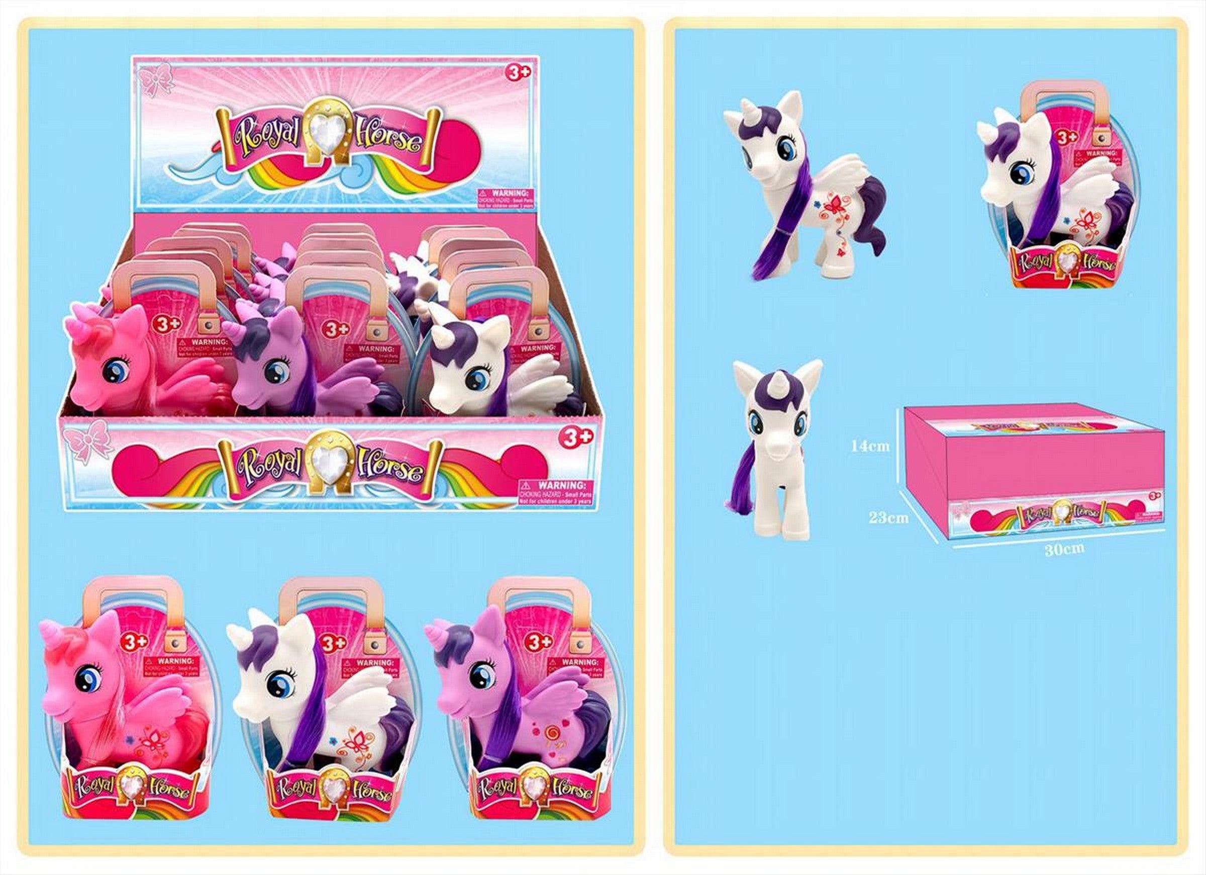 Adorable Pony Age 3+ 4x4in  VRT