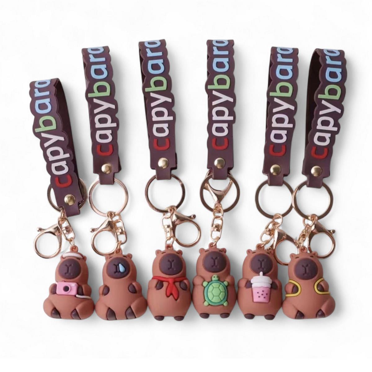 Capybara Backpack Keychain Decoration