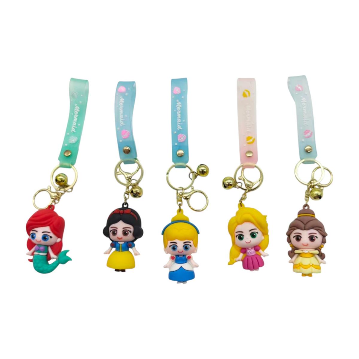 Princess Backpack Keychain Decoration