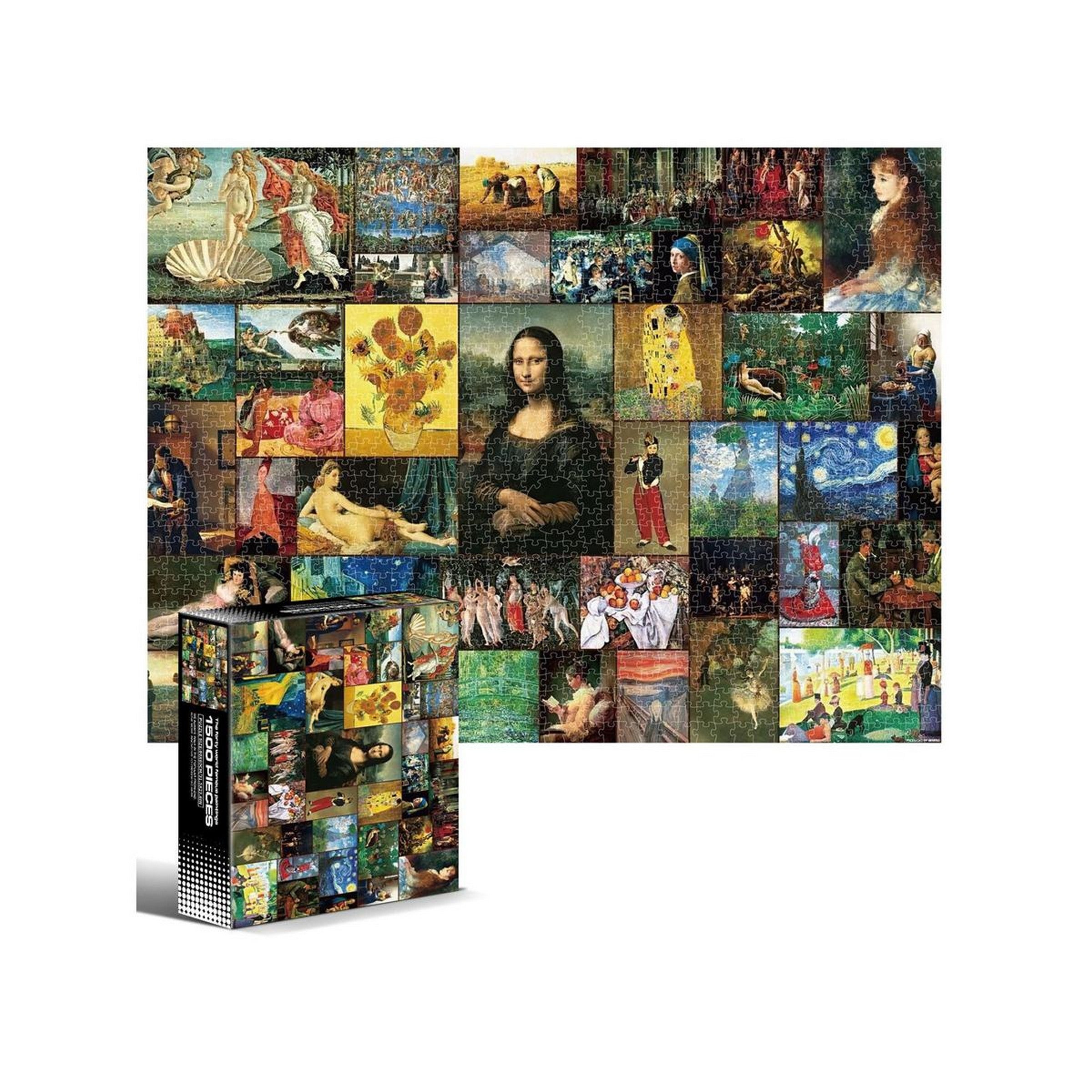 Jigsaw Puzzle - Famous Paintings 1500pcs 31.5x23.6in 