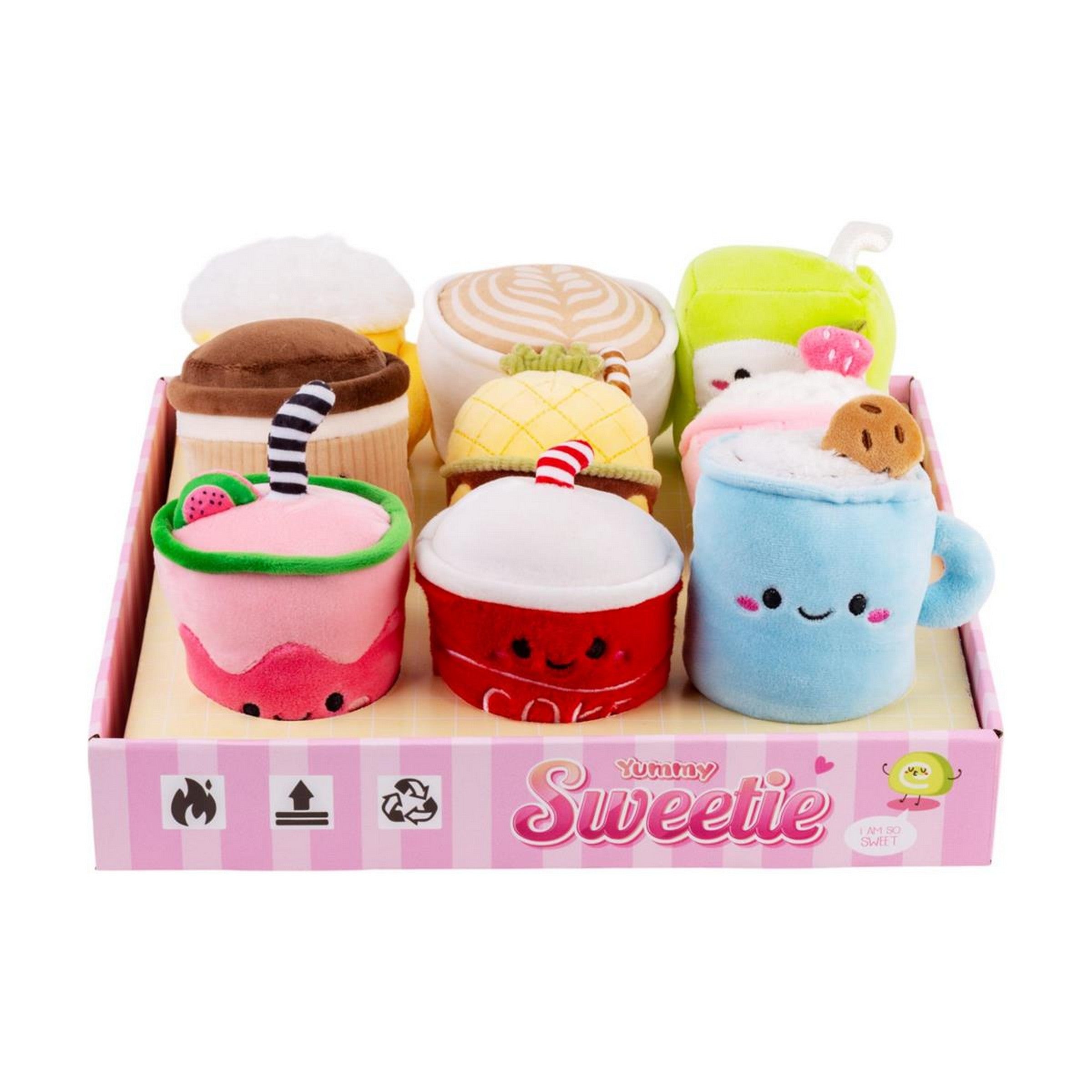 Cuddly Buddy Soft Plush - Drinks  VRT 