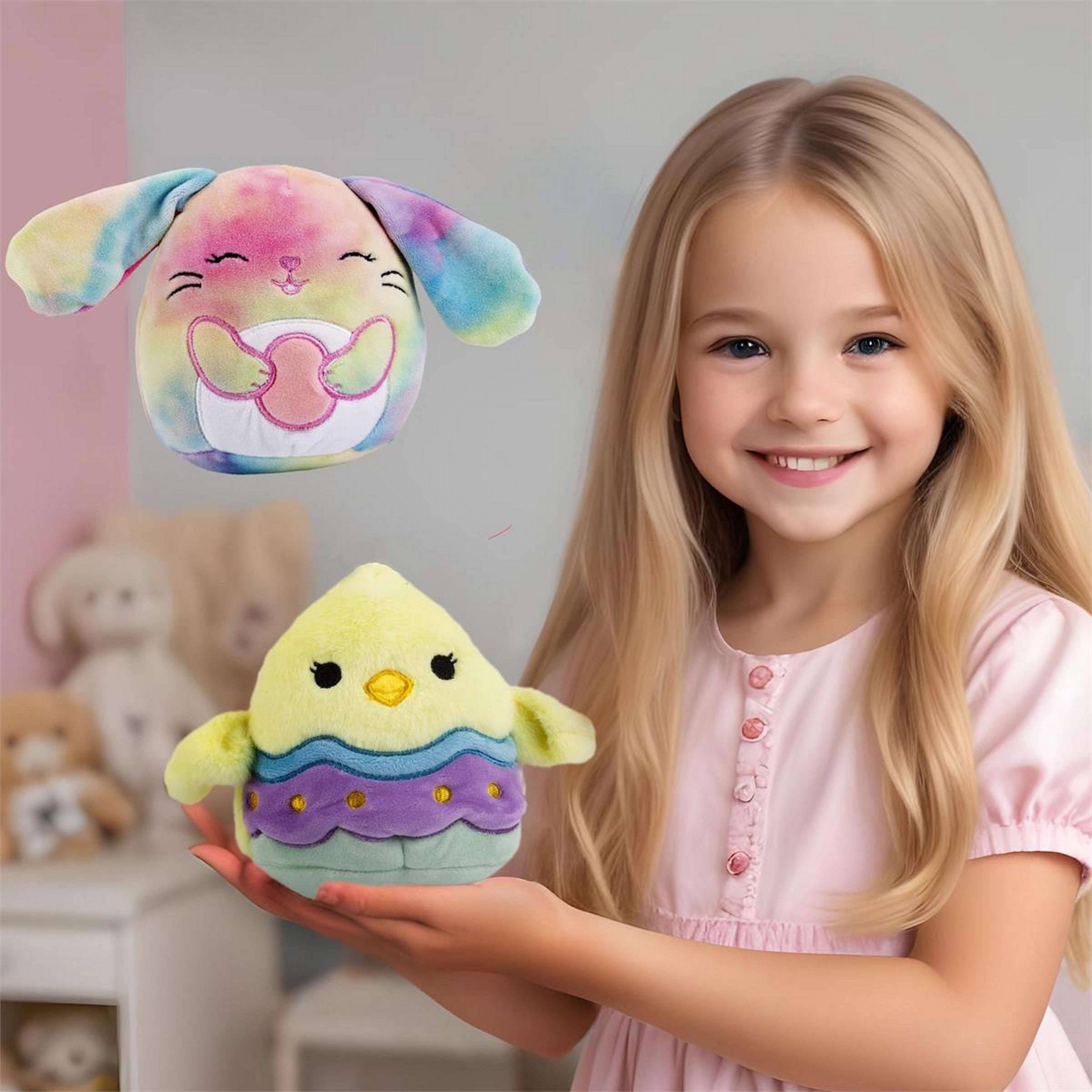 Easter Squish Plush Animal 4.7in VRT 