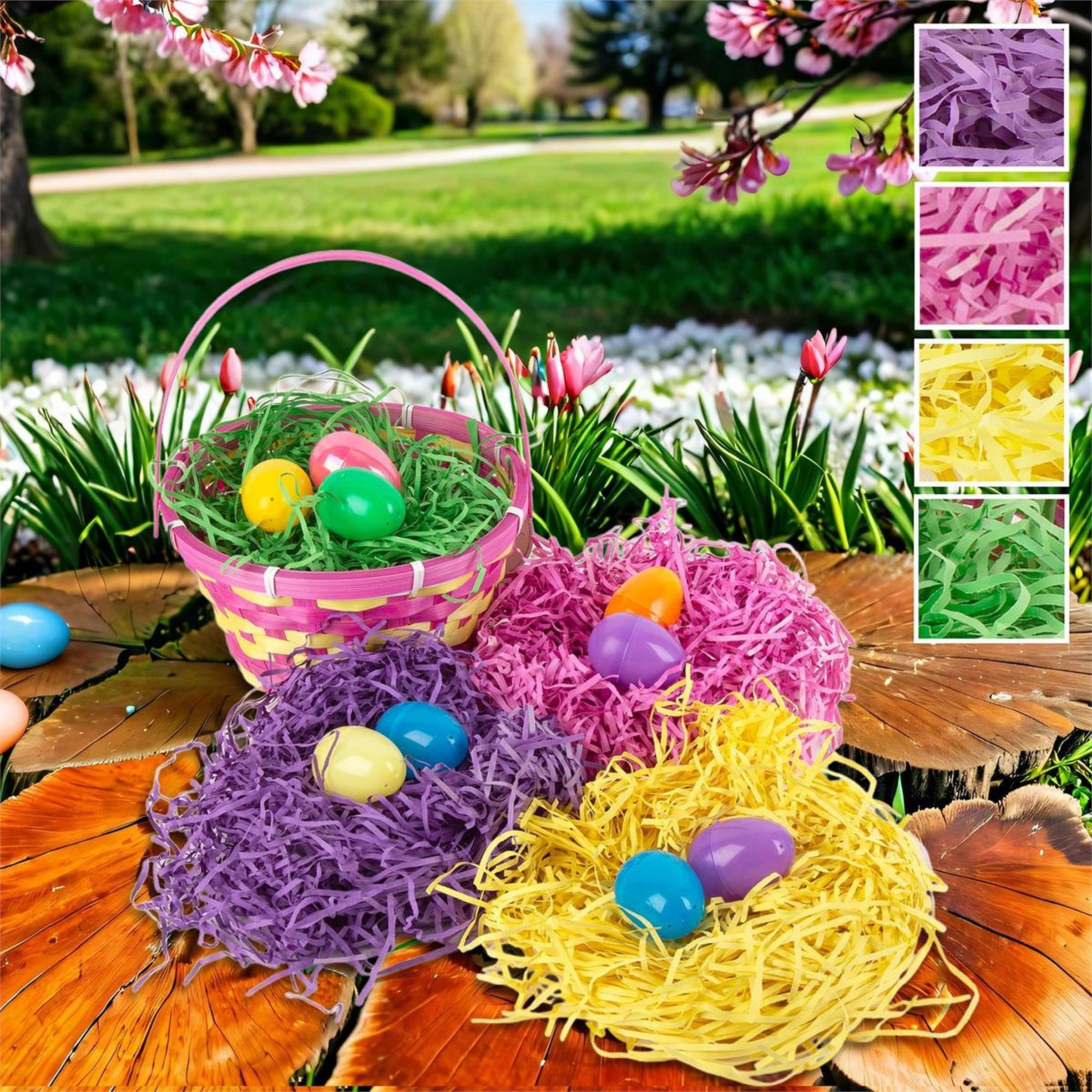 Easter Paper Grass 1.5oz VRT