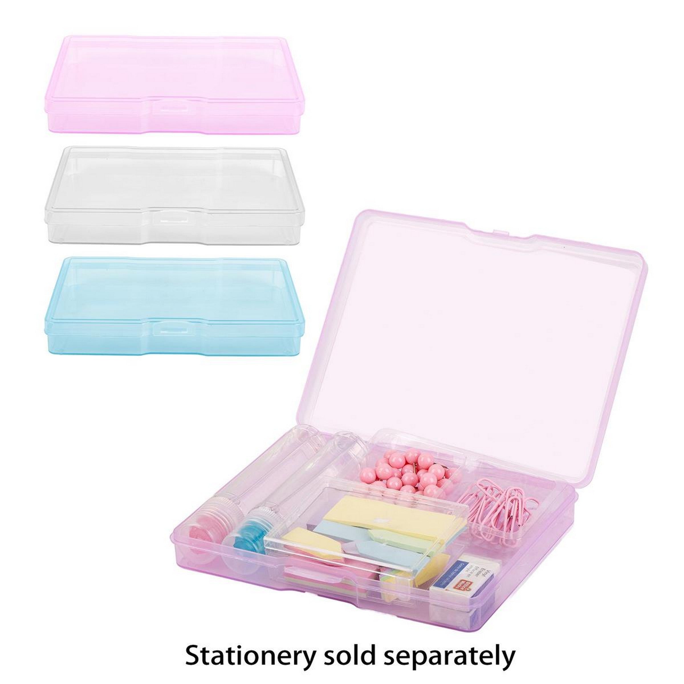 Office Works Multipurpose Organizer Box - Plastic 7.2x5.5in  VRT 
