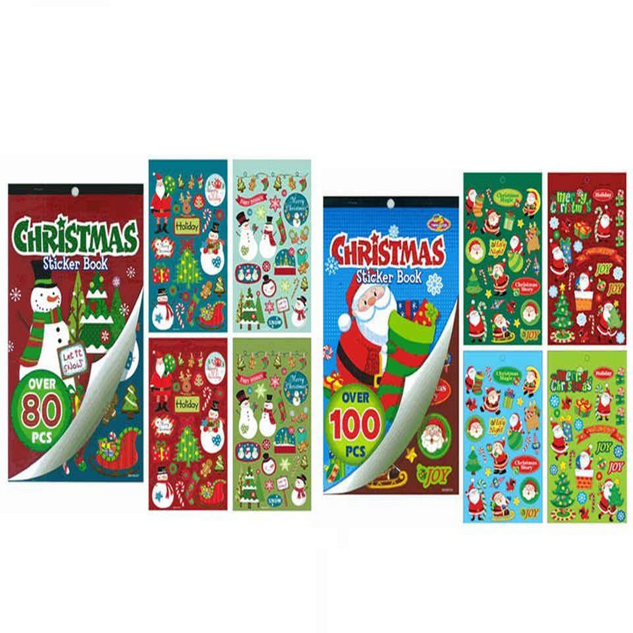 Santa's Secrets Sticker Book with Glitter VRT 