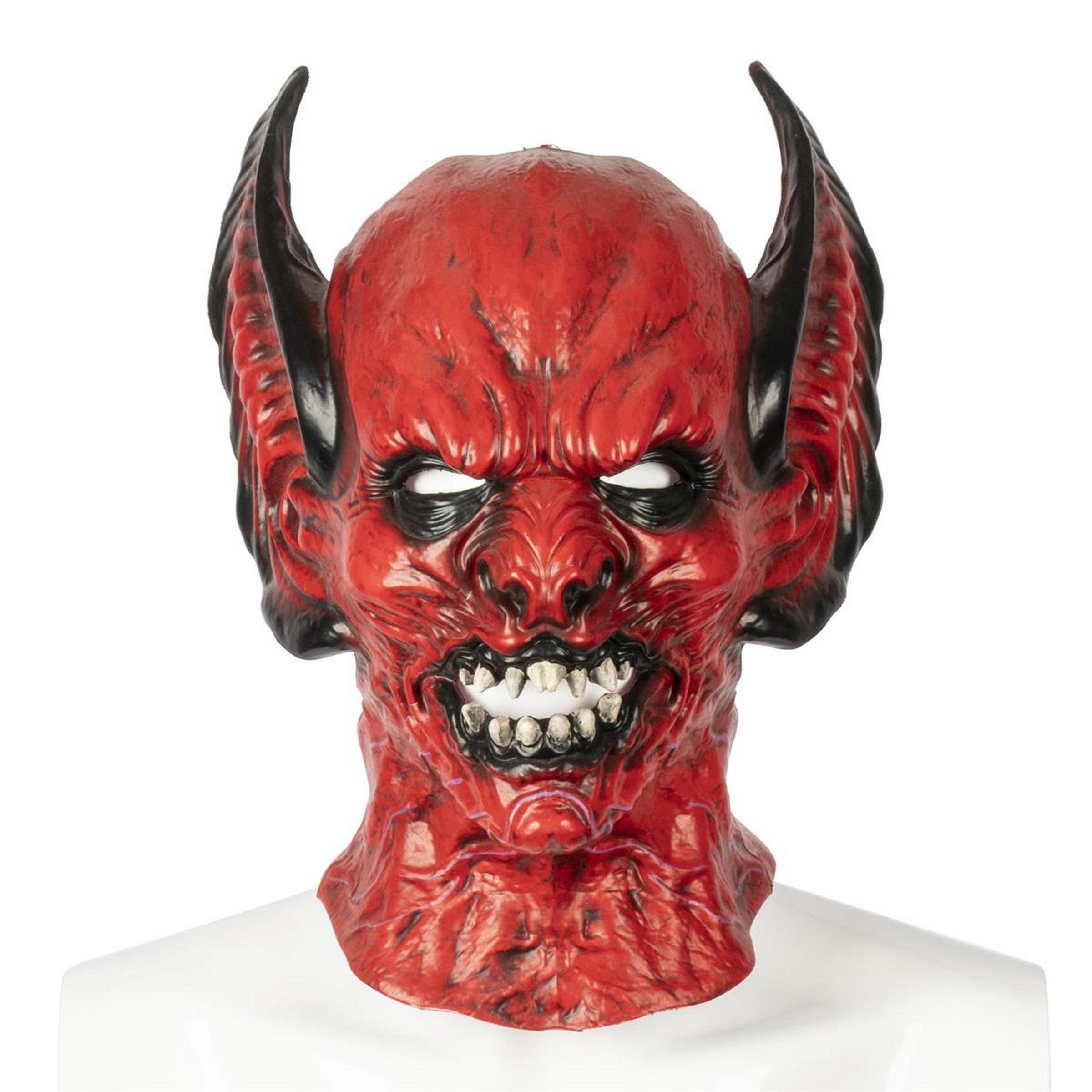 Party Gear Halloween Rubber Devil Full Mask 