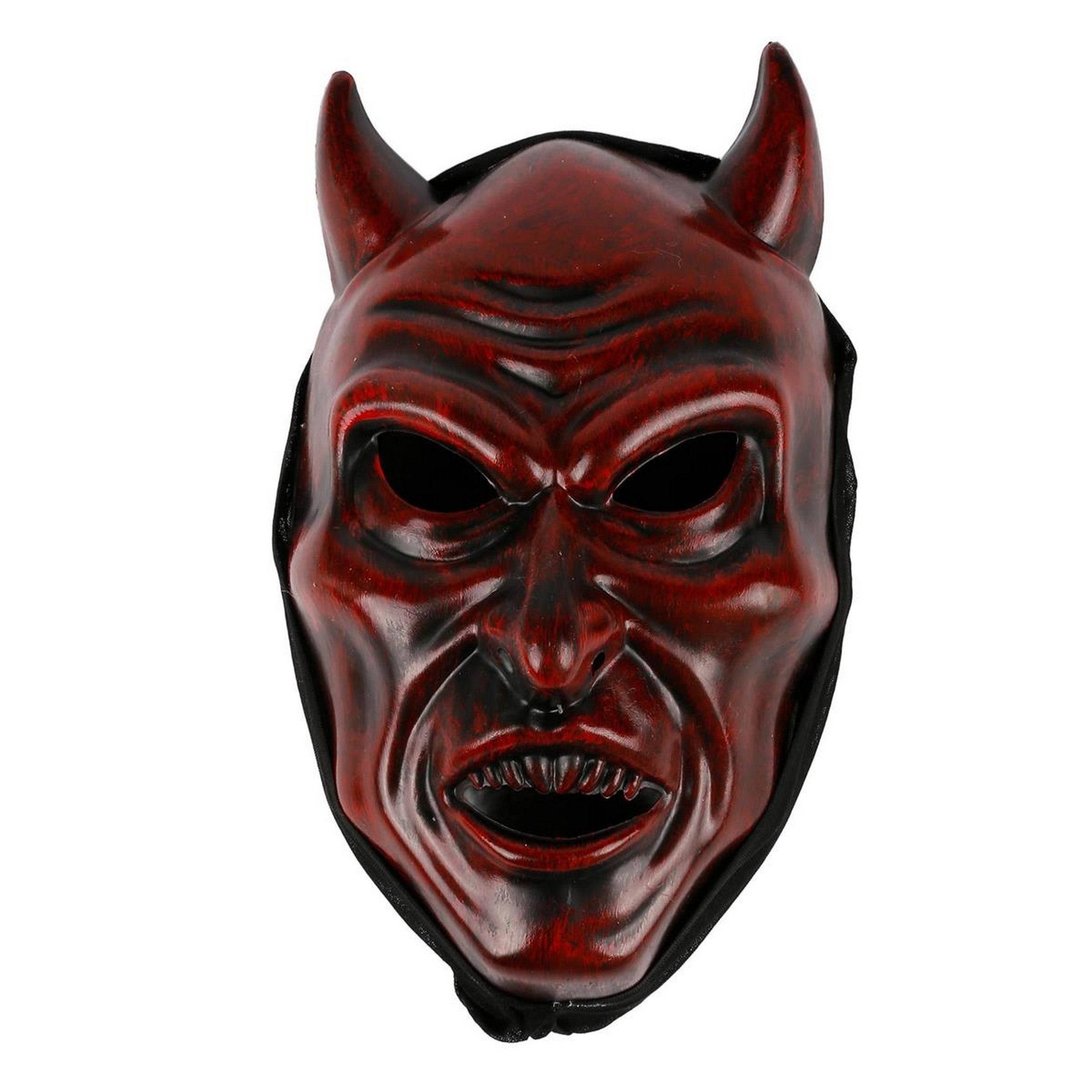 Party Gear Halloween Red Devil Mask with Hood 