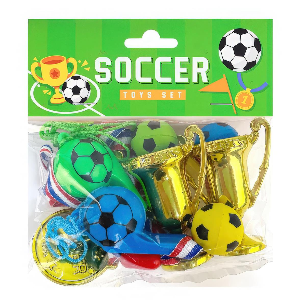 World Cup - 12 Novelty Soccer Toys - Assorted