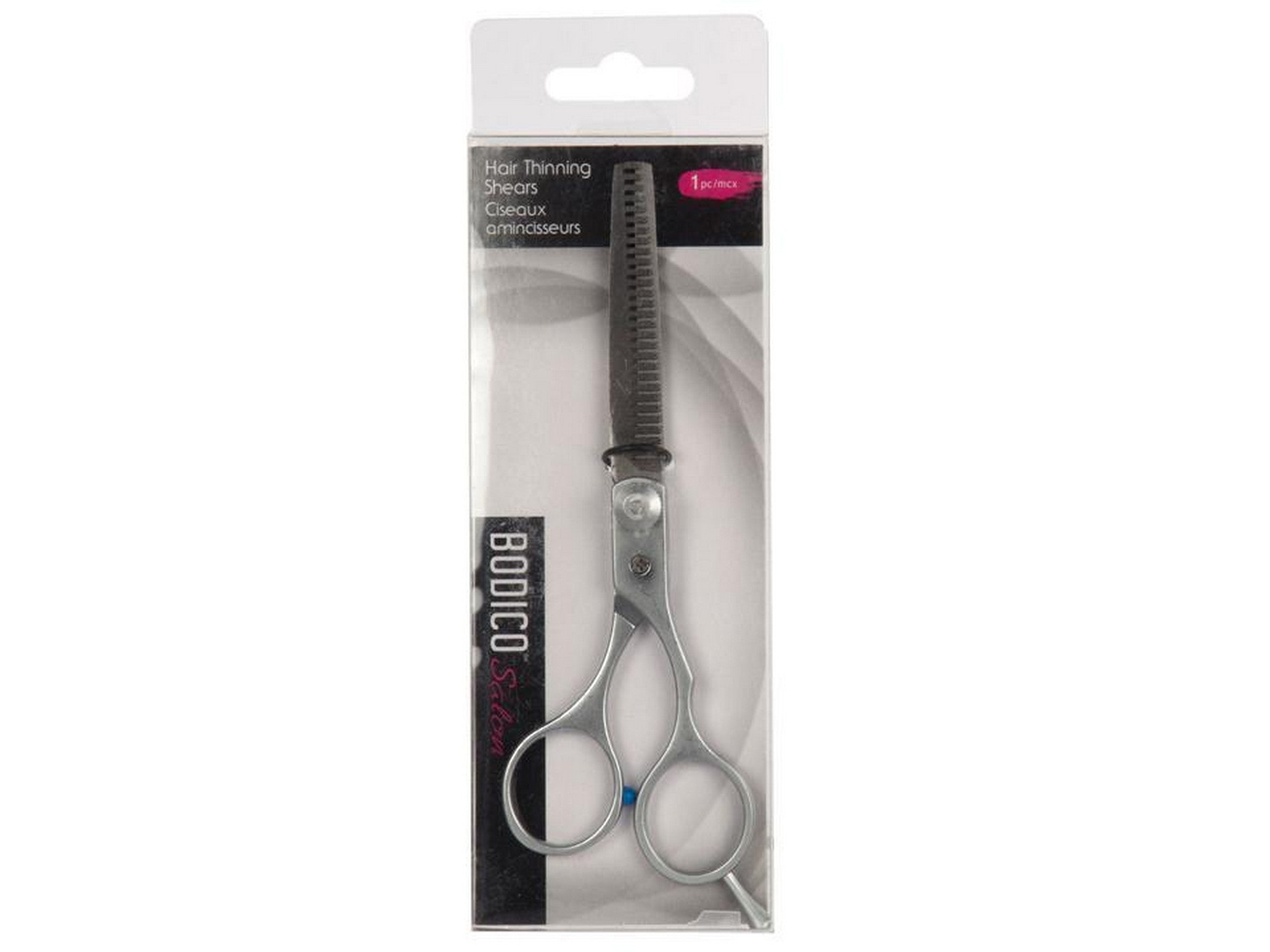 Bodico Salon Stainless Steel Thinning Hair Shears 5.5in 