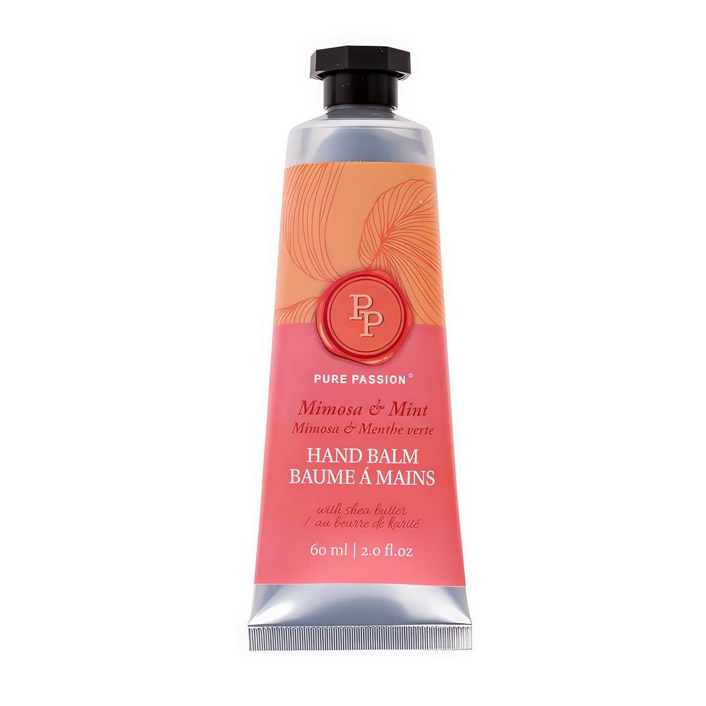 Pure Passion Hand Balm - Mimosa and Spearmint, 10% Shea Butter 60ml