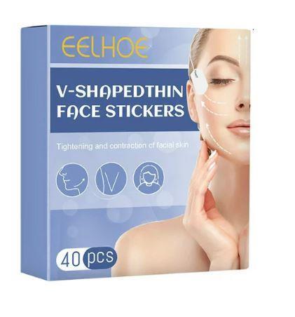 Bodico 40pcs V-Shaped Face Lifting Tapes