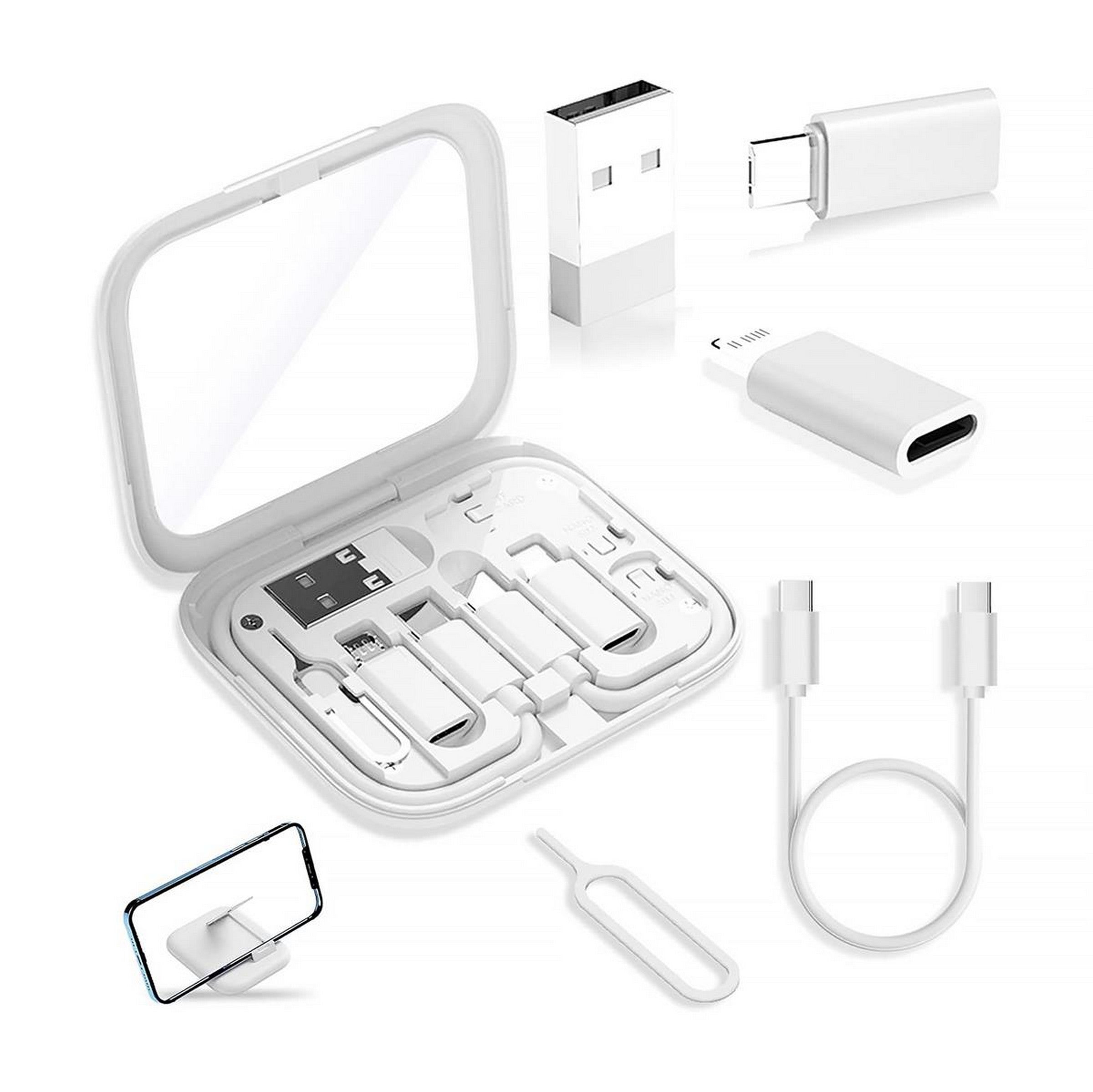 Global 60W Data Cable Set 3.1x2.5in case 
