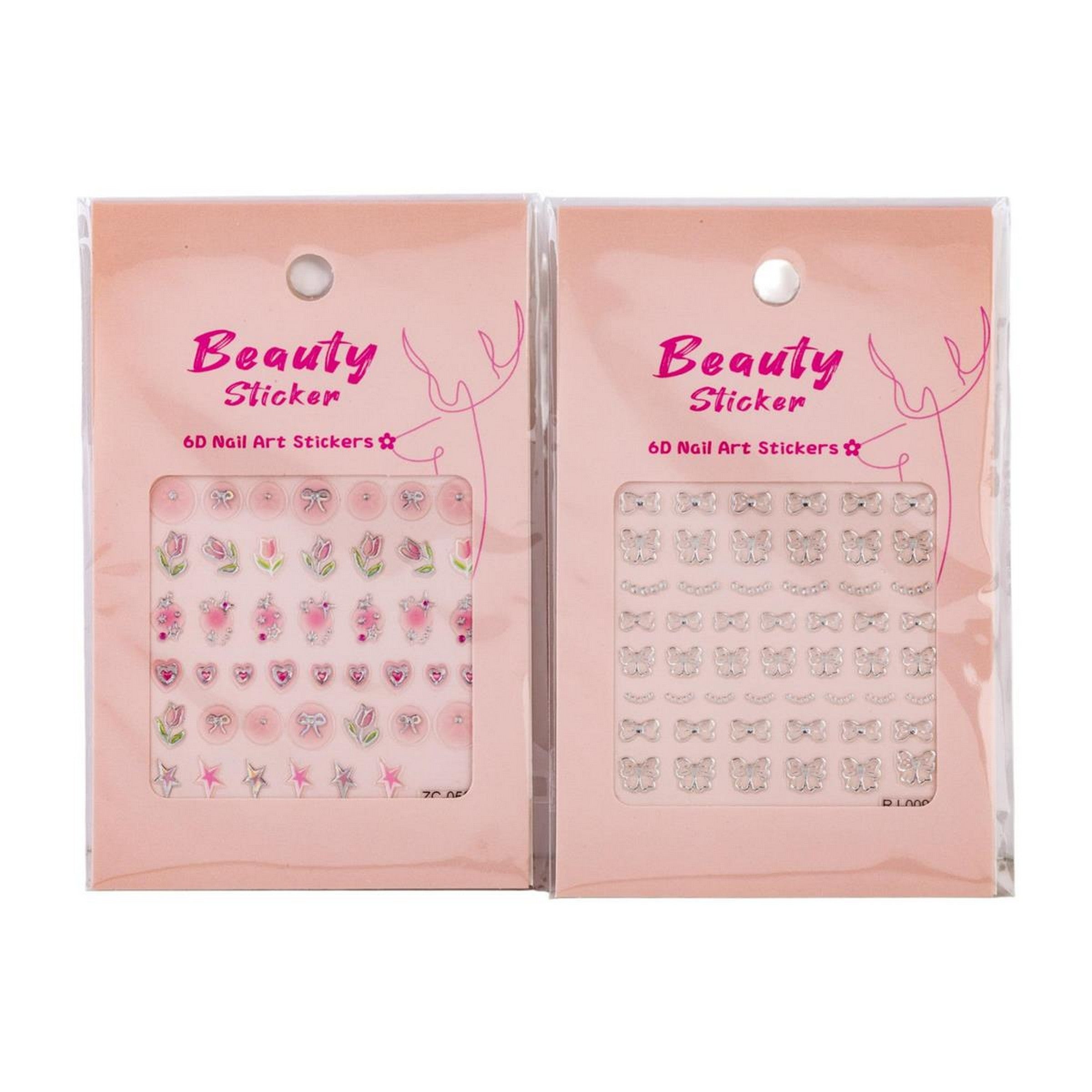 Bodico Nail Art Stickers 48pcs  VRT