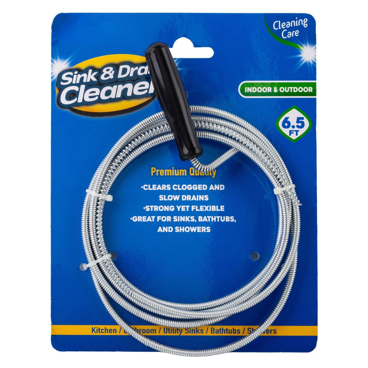 Sink & Drain Cleaner (Indoor & Outdoor) - 6.5 ft