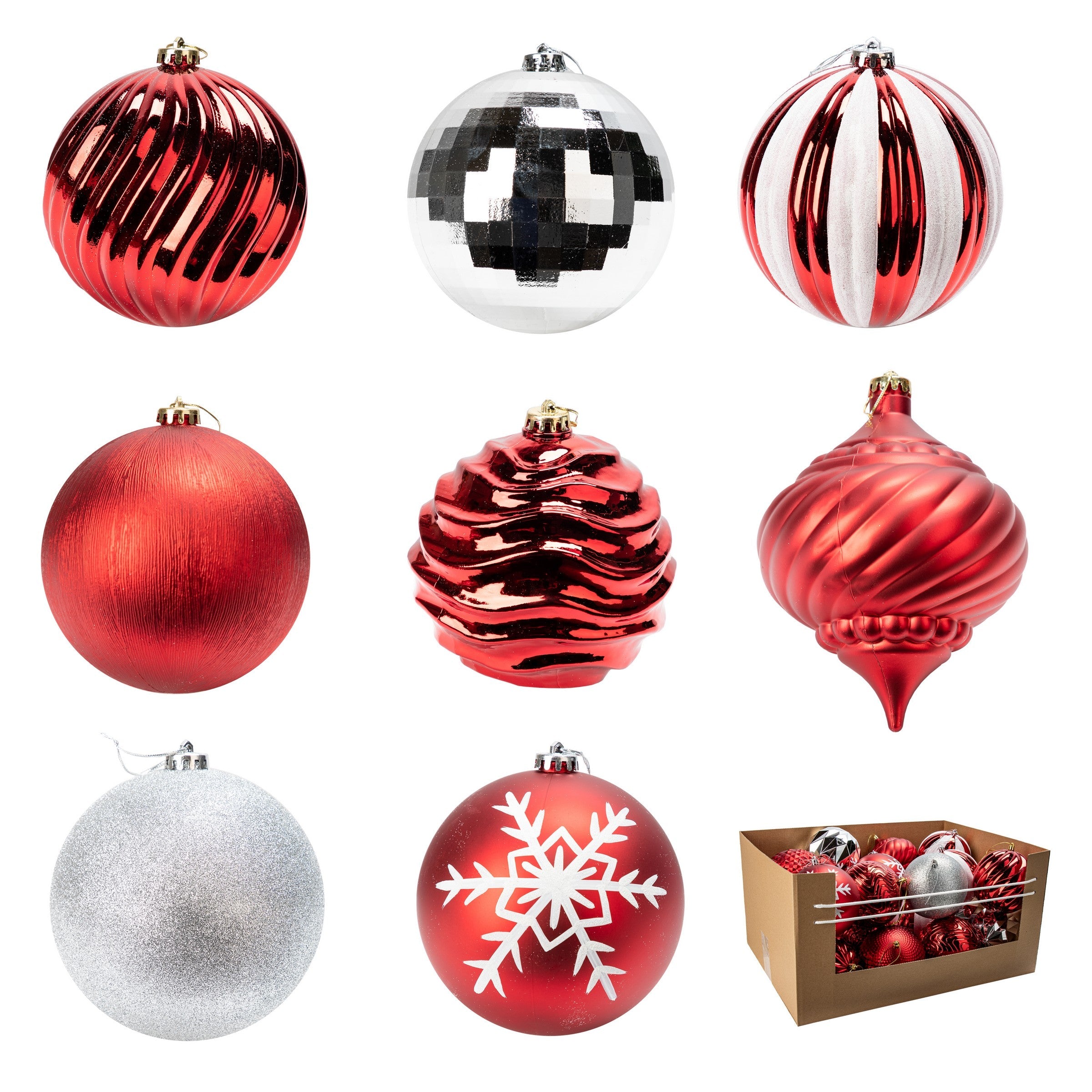 Christmas Shatterproof Ball Ornament 5.9in VRT