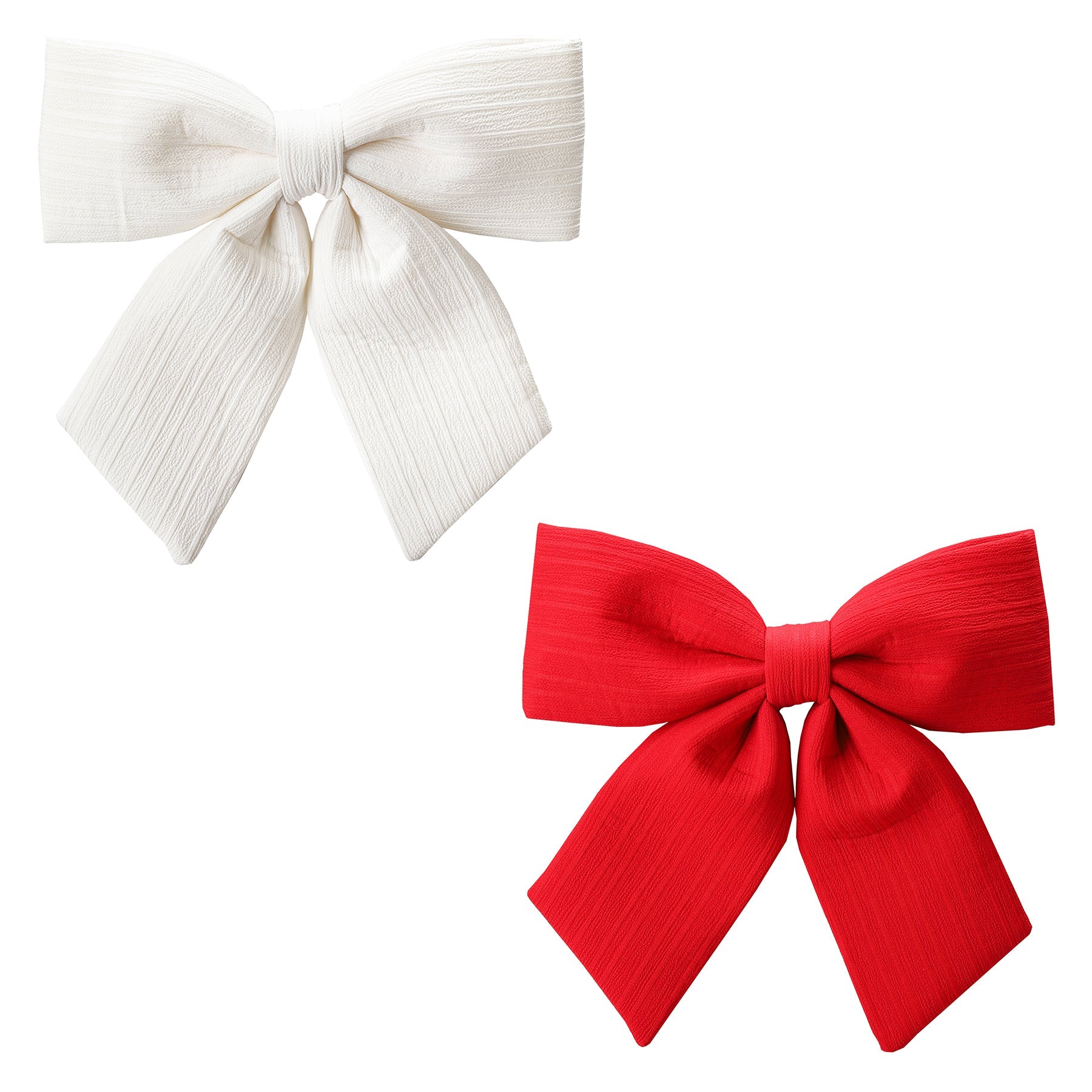 Christmas 2-Loop Sponge Bow 11x12.2in VRT