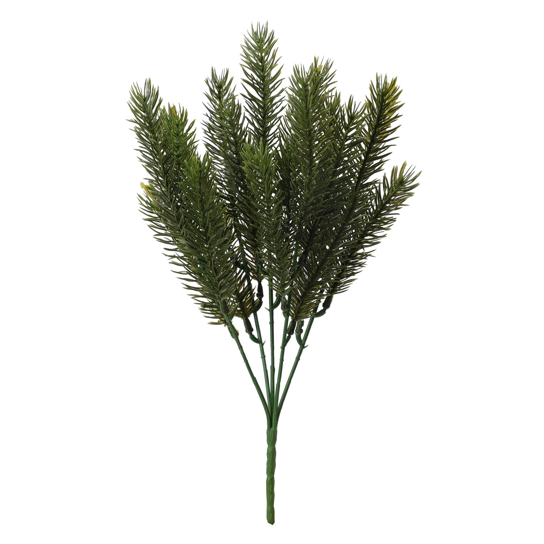 Christmas Green Pine Bush 13.3in