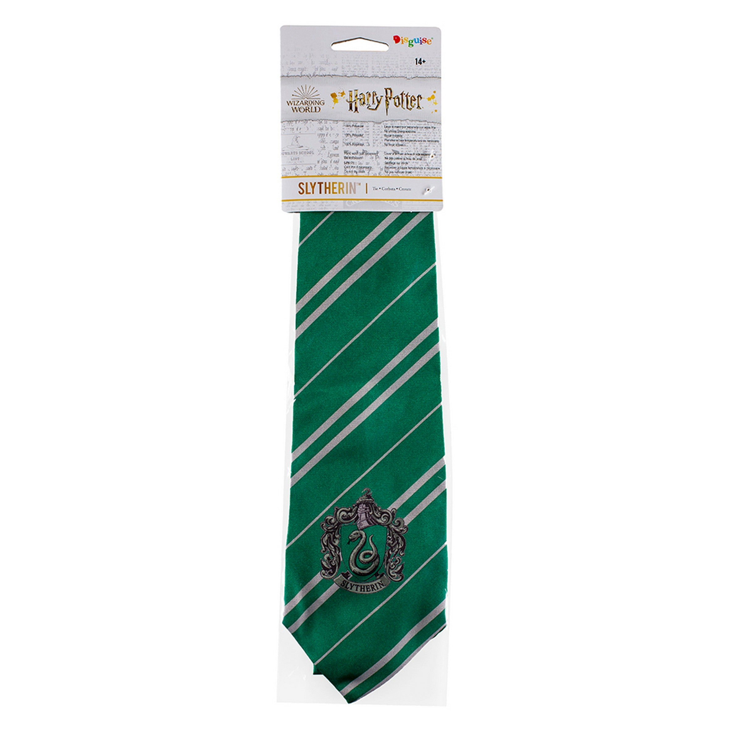 Halloween Slytherin Tie - One Size Adult