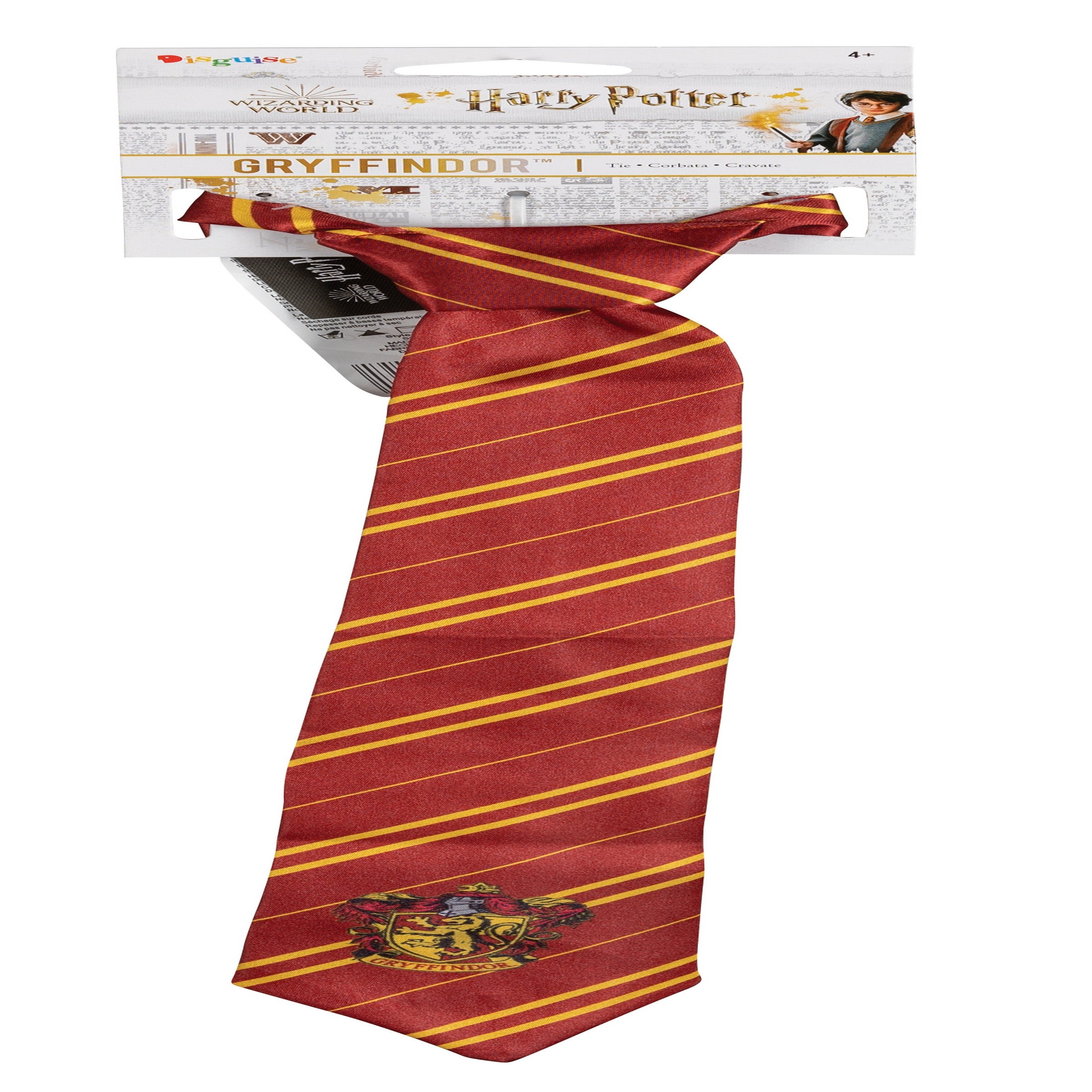 Halloween Gryffindor Tie - One Size Child