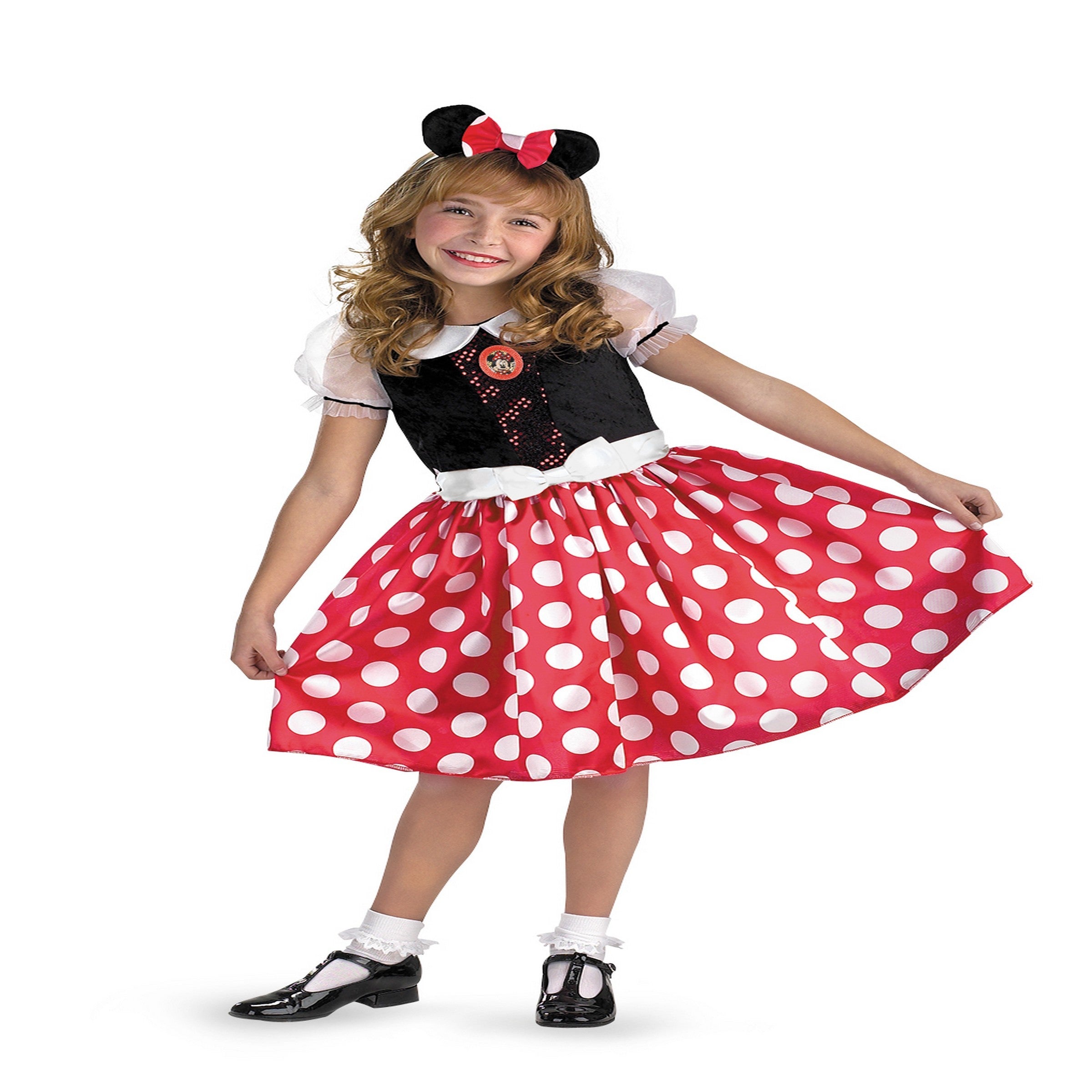 Halloween Classic Minnie Mouse Costume Girls S (4-6x) 