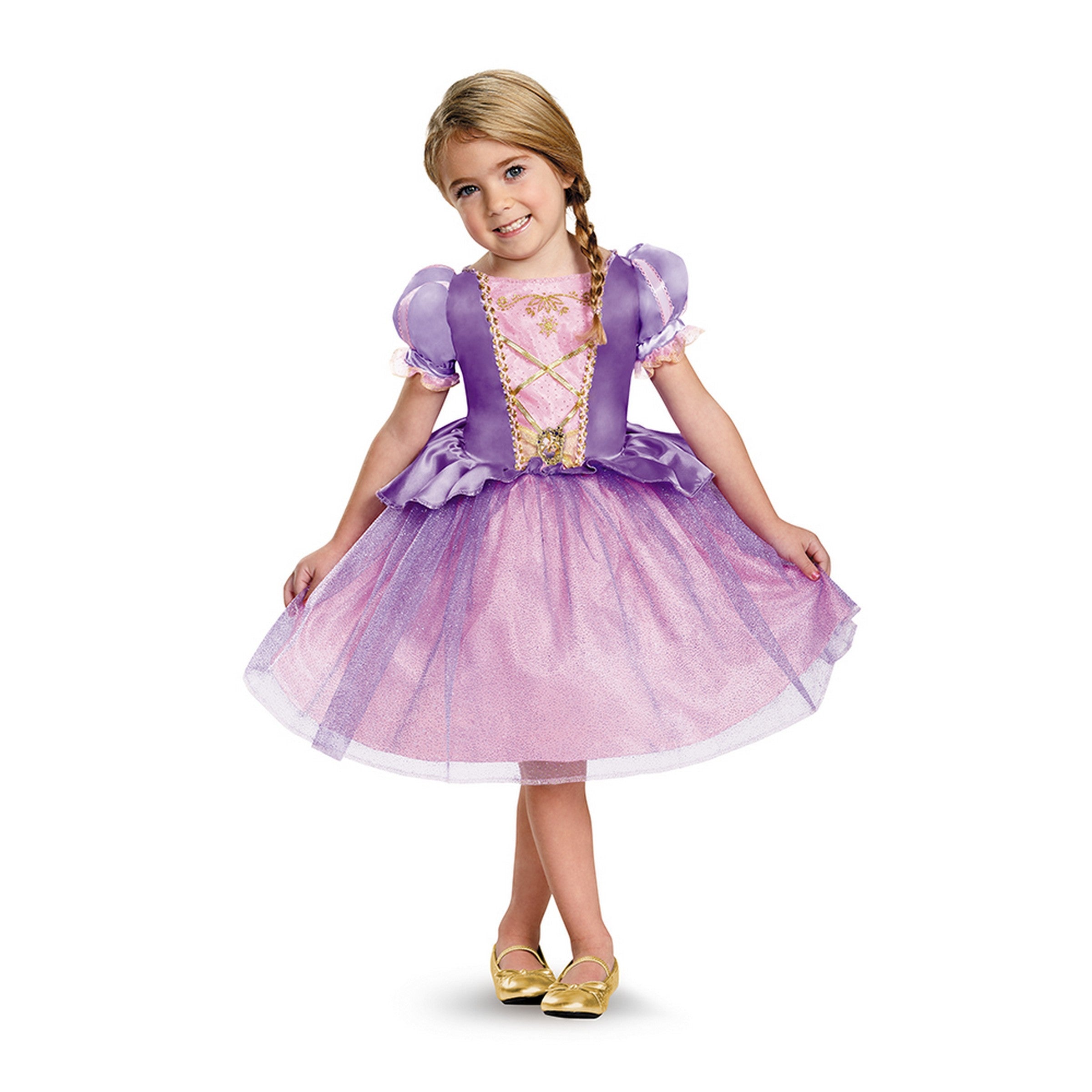 Halloween Classic Rapunzel Costume Toddler M (3T-4T)