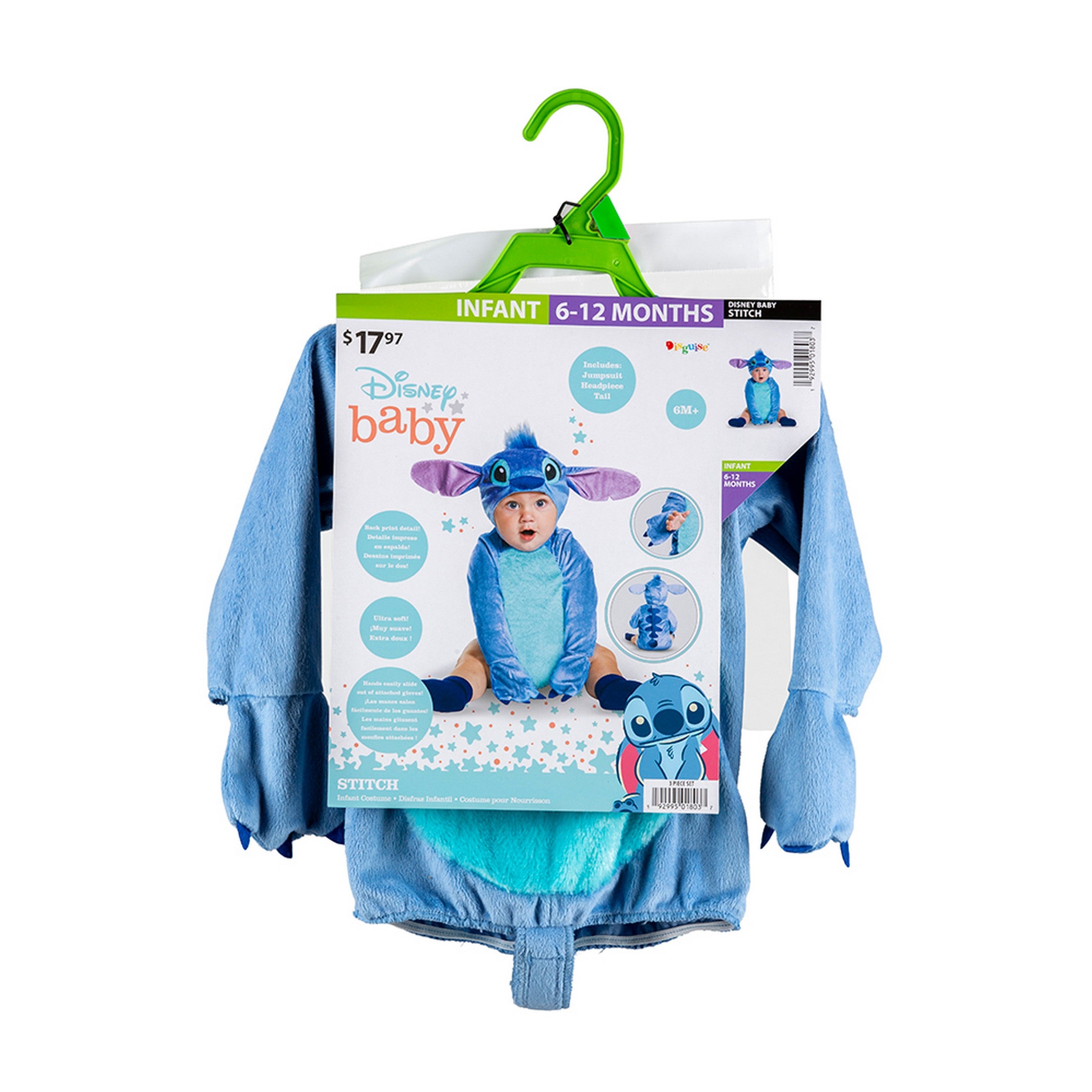 Halloween Stitch Costume Infant (12-18 mths)