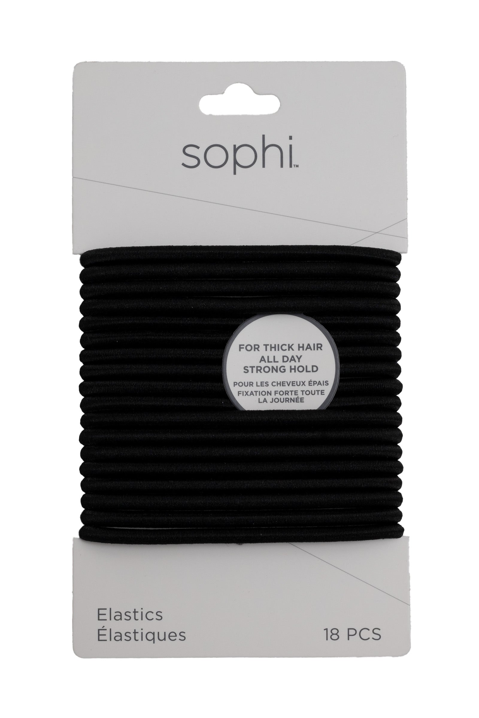Sophi 18 Thick Black Elastics 